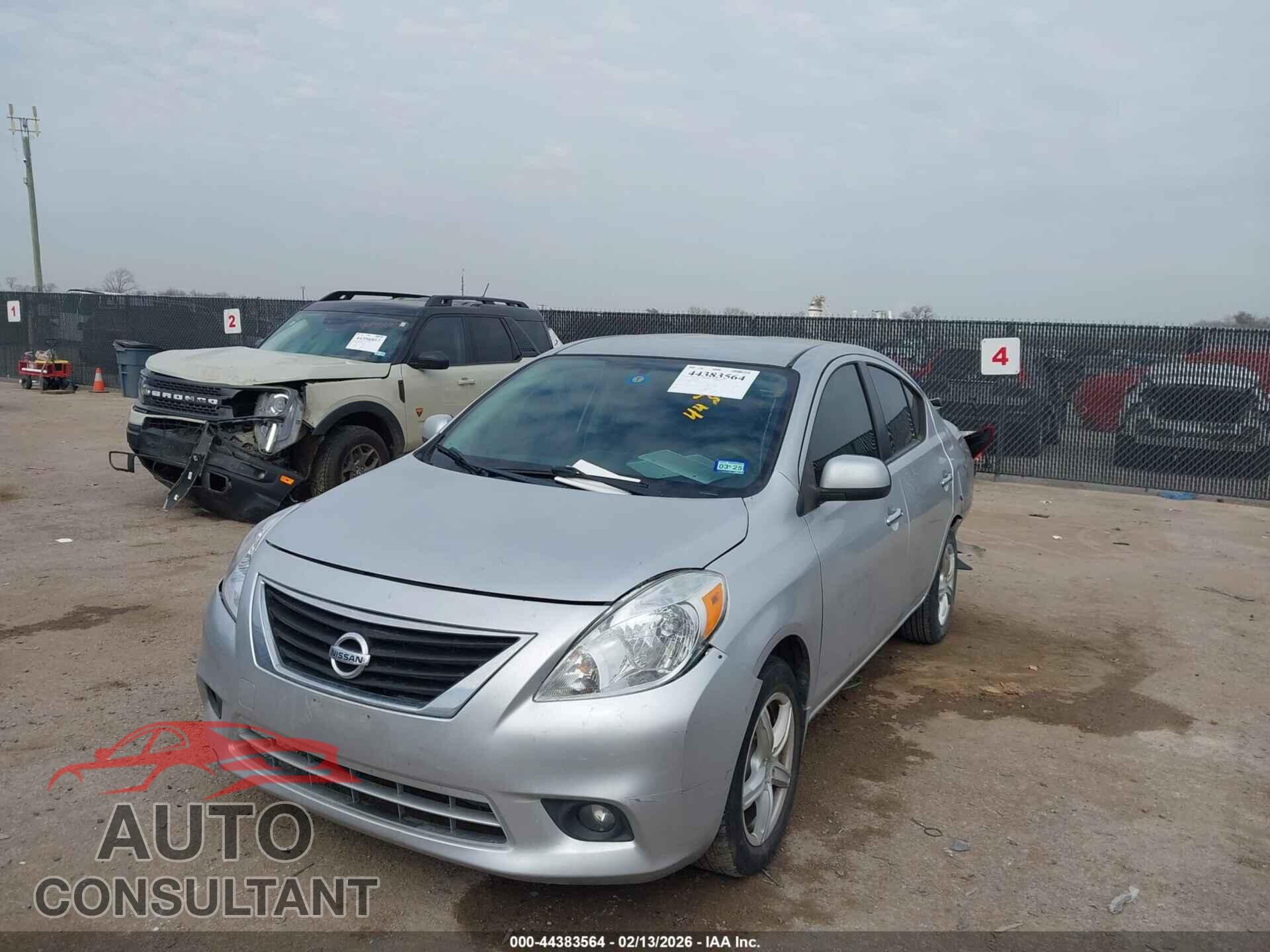 NISSAN VERSA 2013 - 3N1CN7AP0DL876419