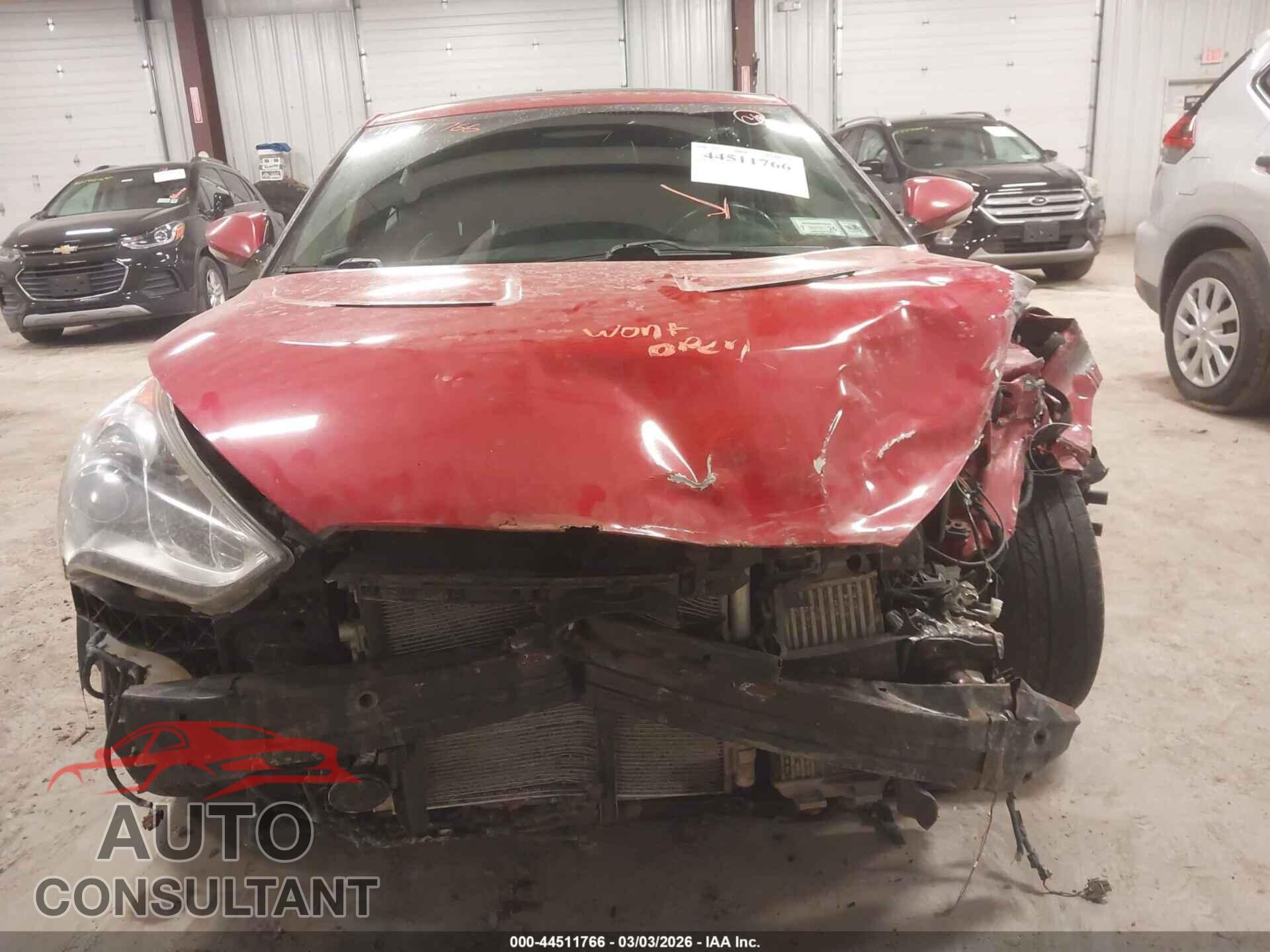 HYUNDAI VELOSTER 2013 - KMHTC6AE1DU115332