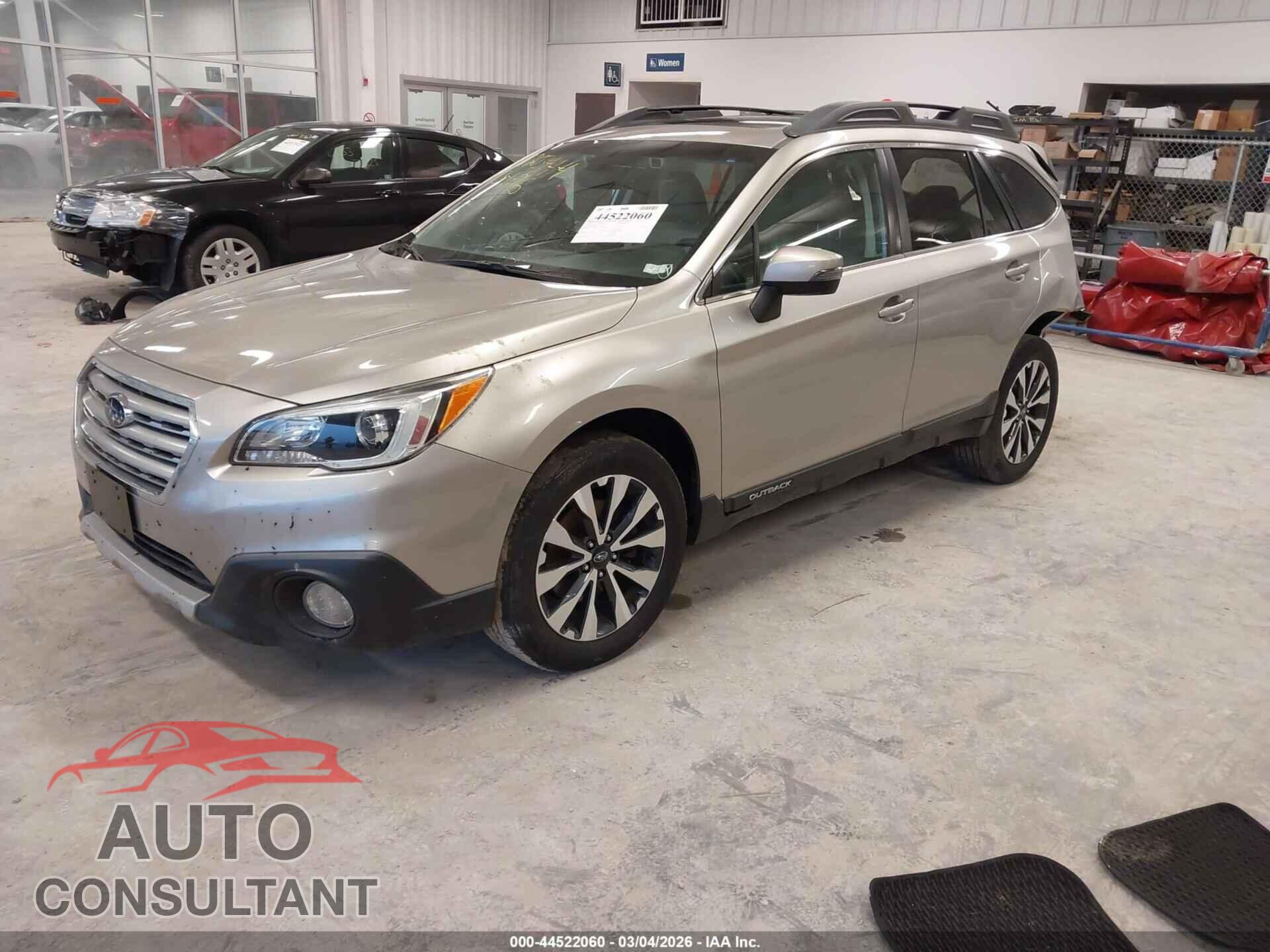 SUBARU OUTBACK 2015 - 4S4BSBNC1F3250903