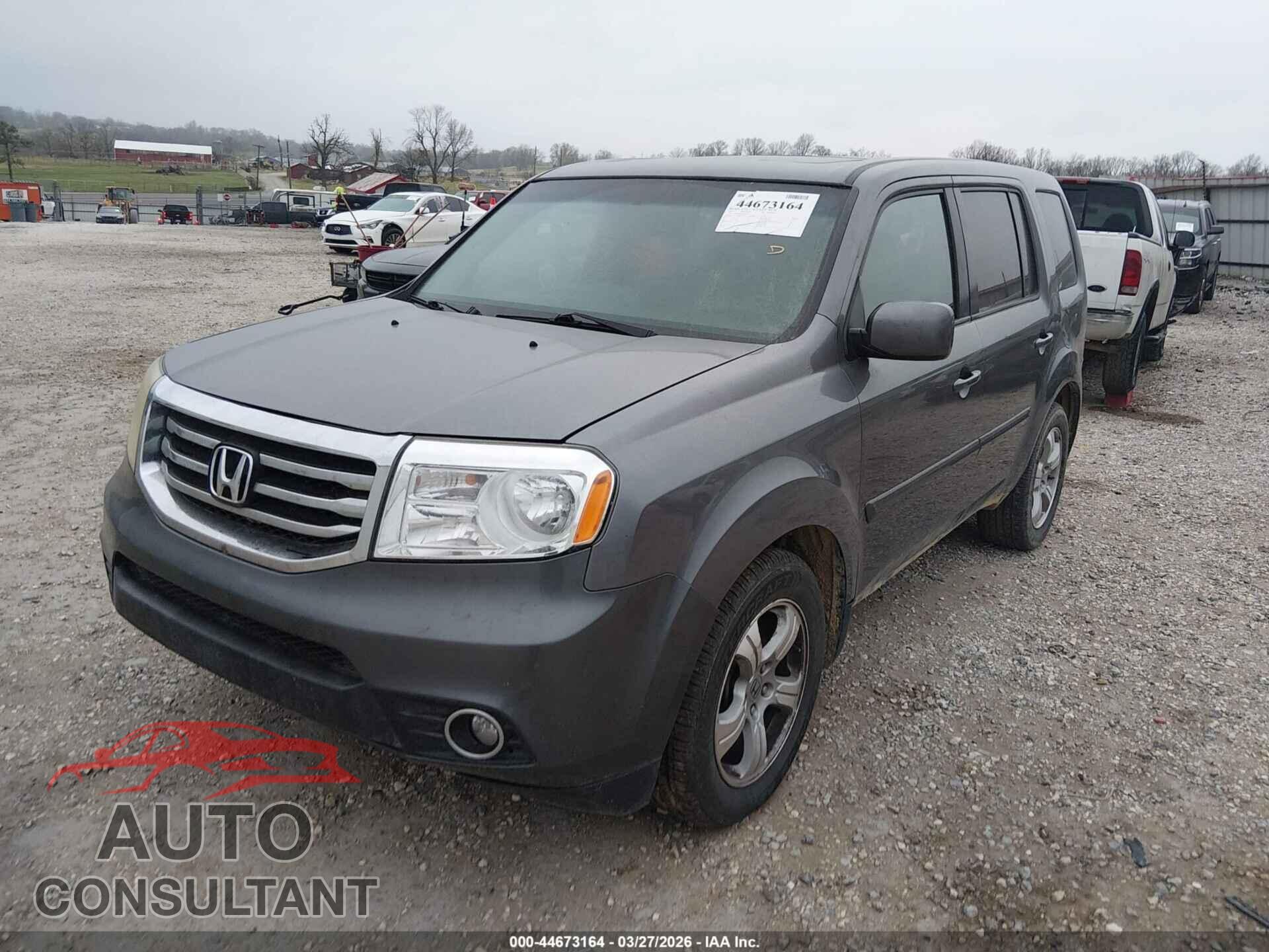 HONDA PILOT 2015 - 5FNYF4H70FB045931