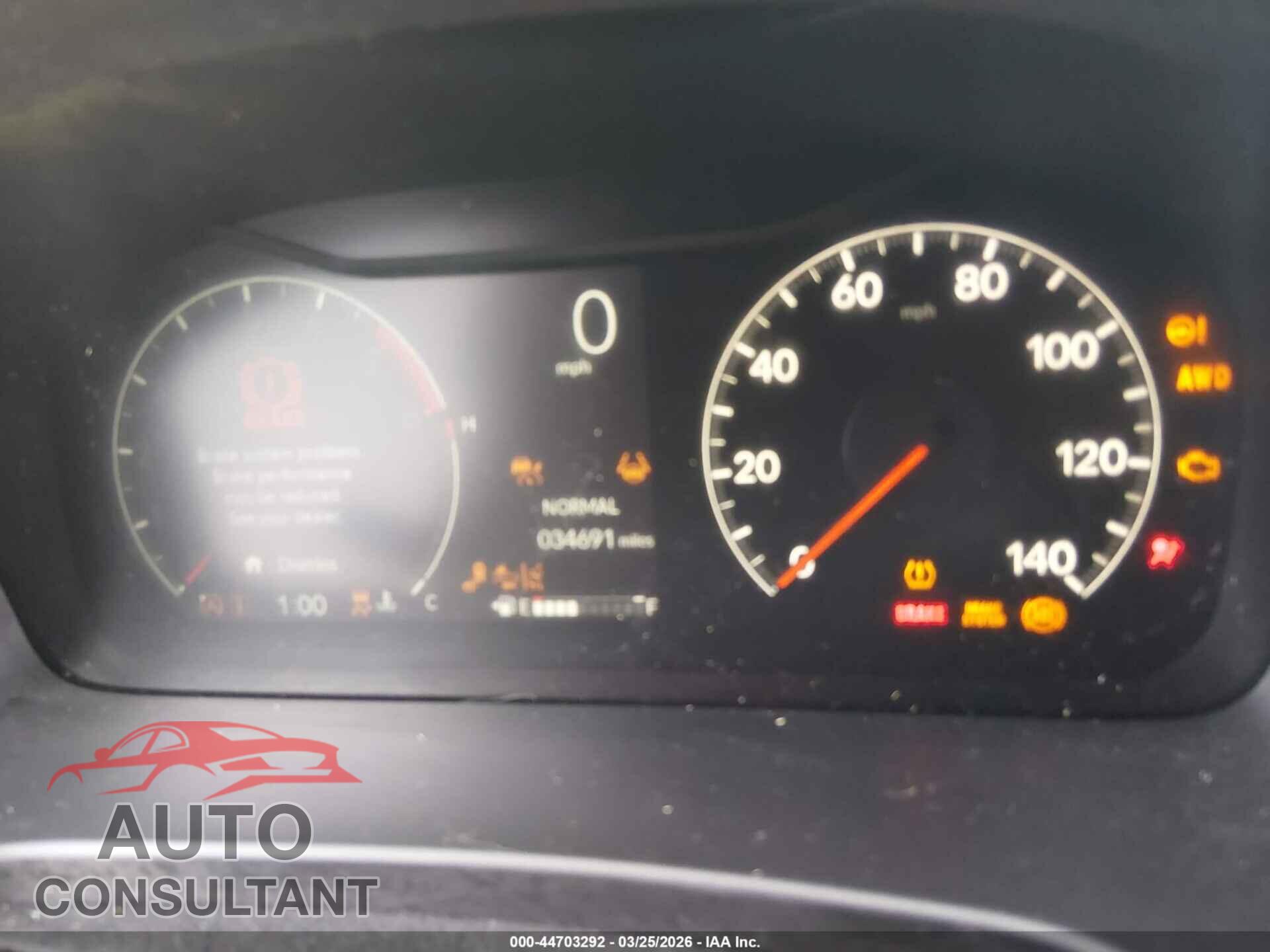 HONDA RIDGELINE 2025 - 5FPYK3F88SB005910