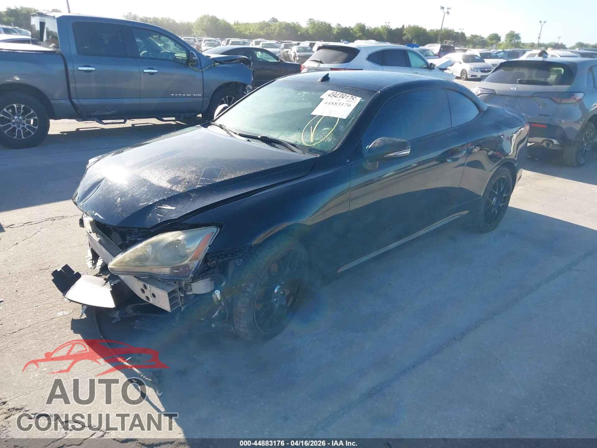 LEXUS IS 250C 2010 - JTHFF2C27A2506348