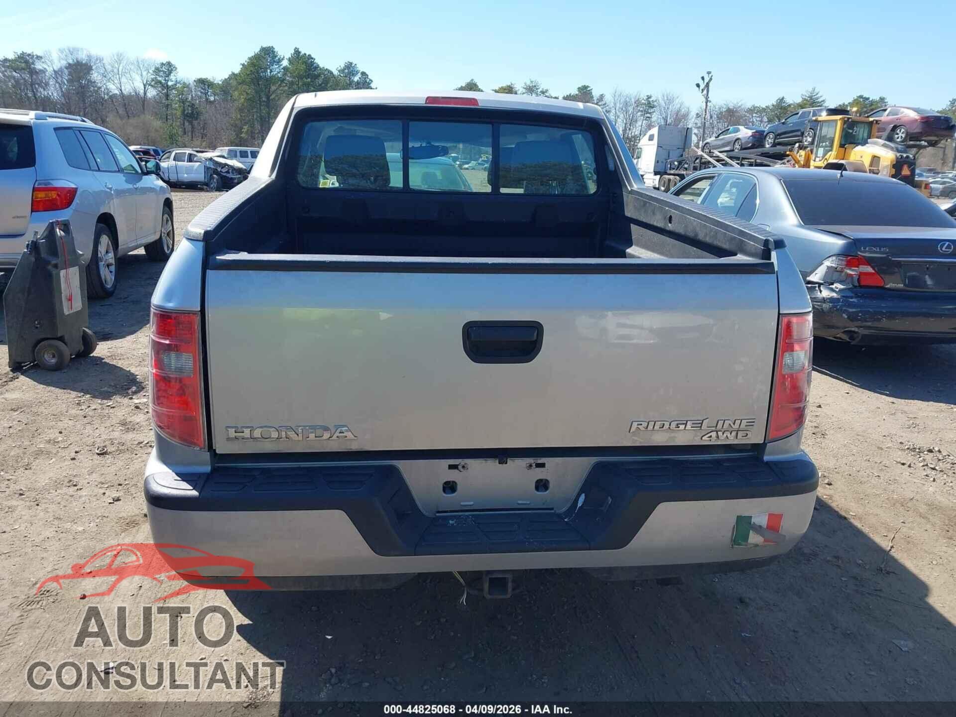 HONDA RIDGELINE 2011 - 5FPYK1F23BB001568