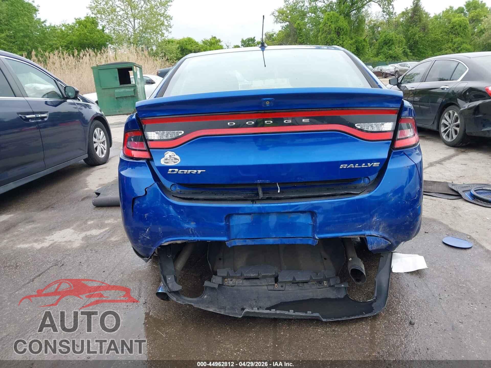 DODGE DART 2013 - 1C3CDFBAXDD295170