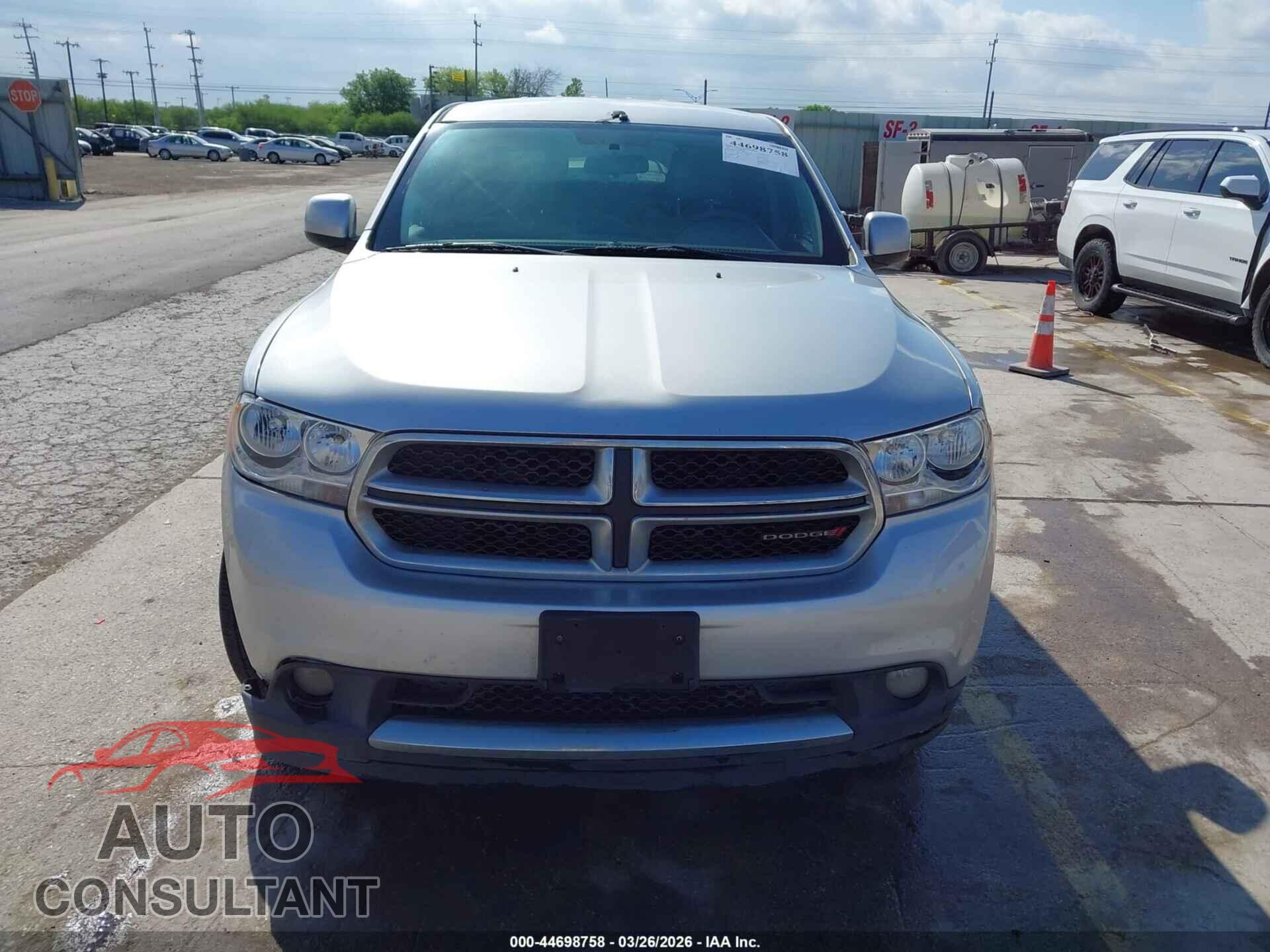 DODGE DURANGO 2012 - 1C4RDHAG9CC308342