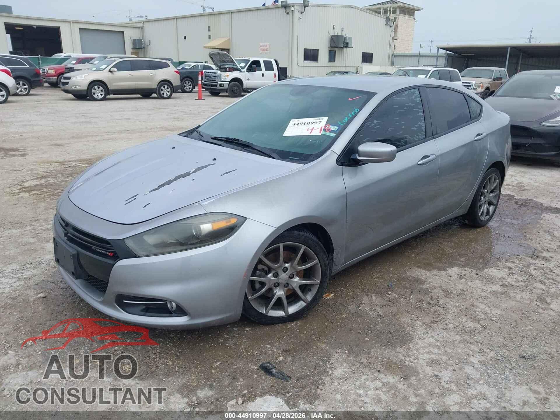 DODGE DART 2015 - 1C3CDFBB9FD201324