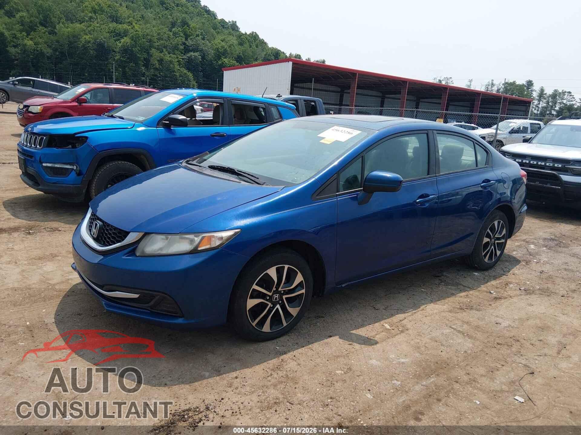 HONDA CIVIC 2015 - 19XFB2F82FE251986