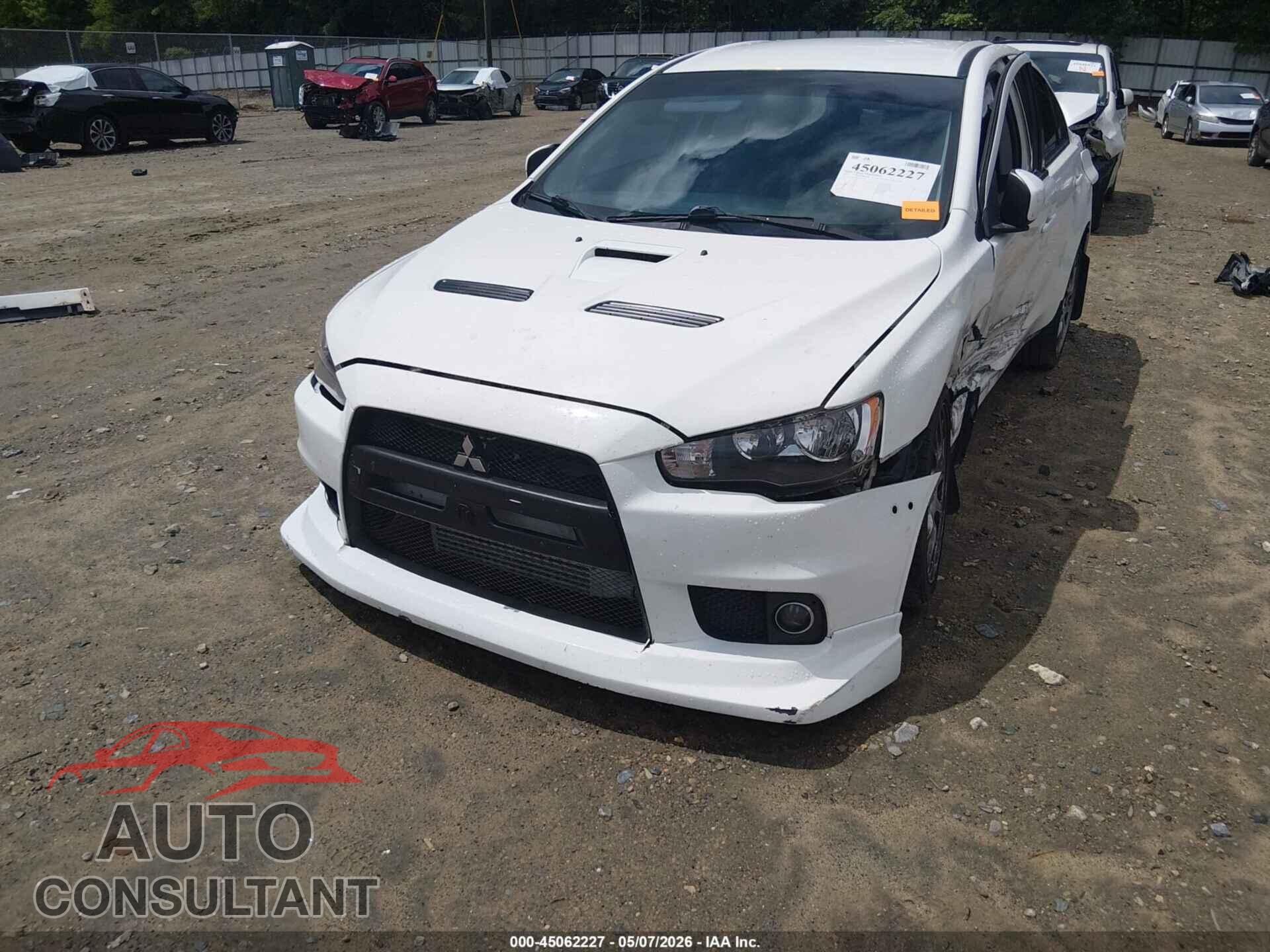 MITSUBISHI LANCER EVOLUTION 2015 - JA32W8FV1FU020766