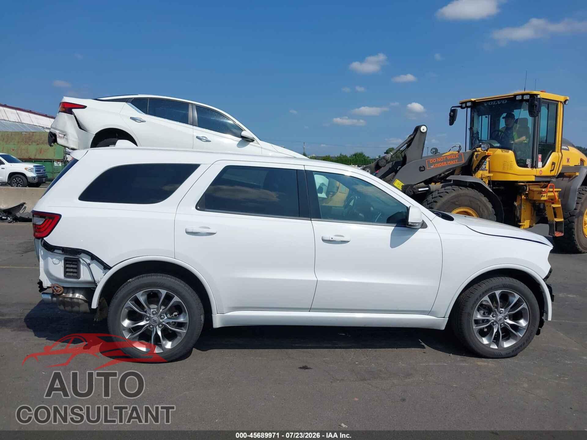 DODGE DURANGO 2019 - 1C4RDJDGXKC558397