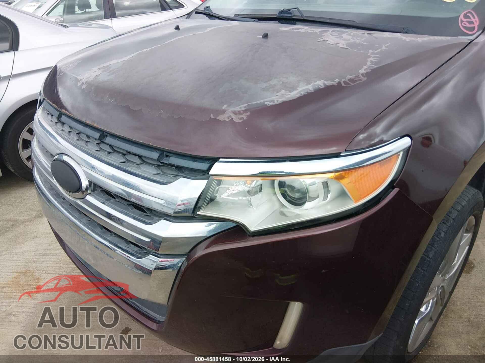 FORD EDGE 2012 - 2FMDK3KC8CBA26817