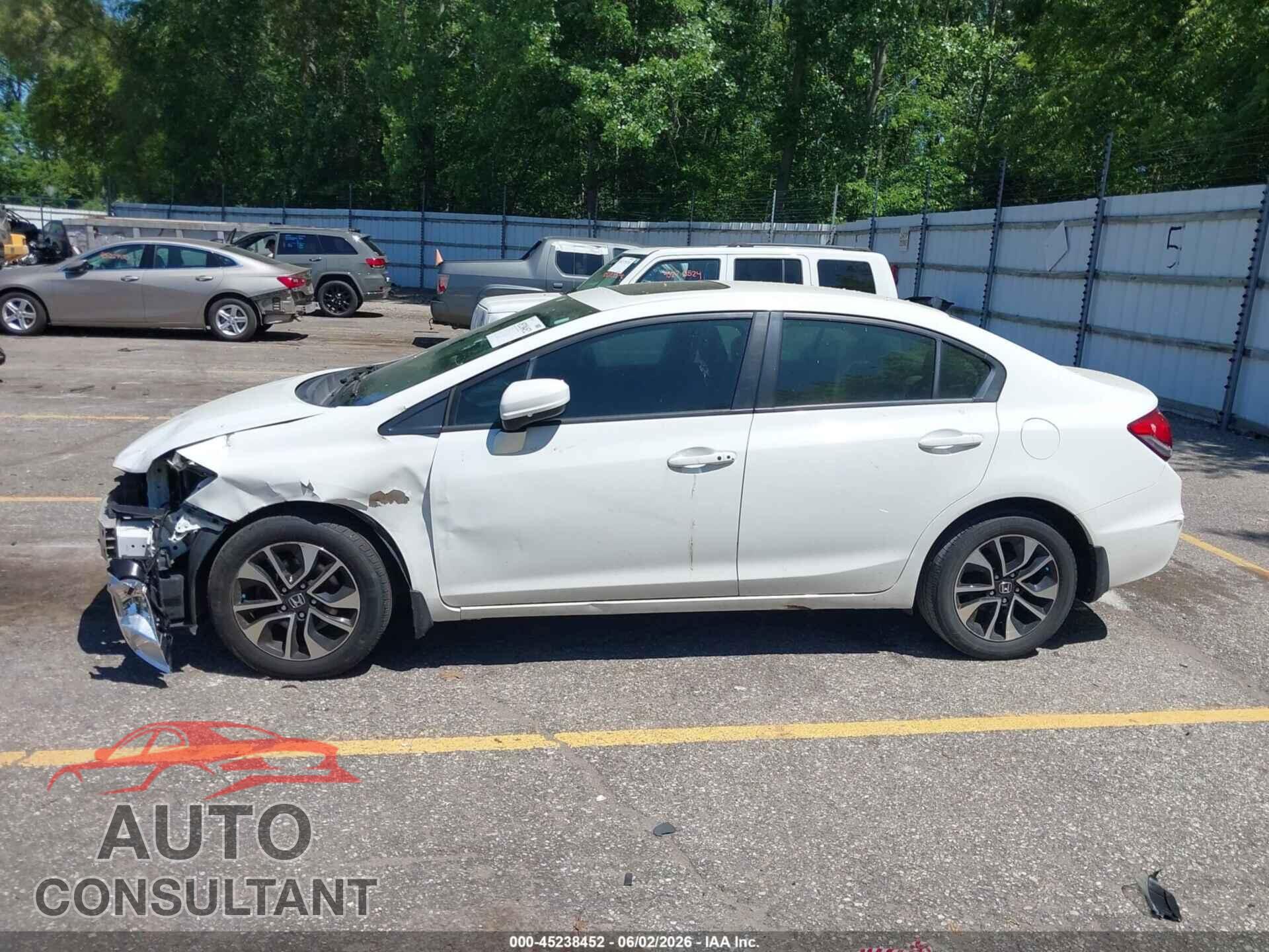HONDA CIVIC 2014 - 19XFB2F8XEE000177