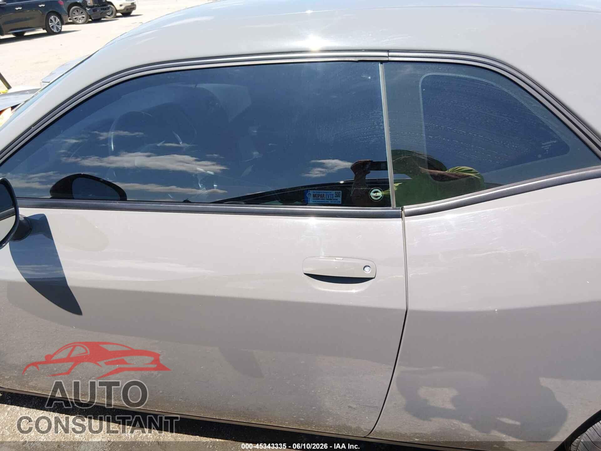 DODGE CHALLENGER 2019 - 2C3CDZAG9KH668707