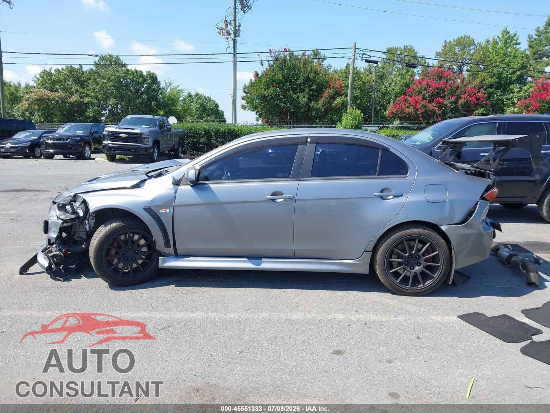 MITSUBISHI LANCER EVOLUTION 2014 - JA32W8FV9EU021825