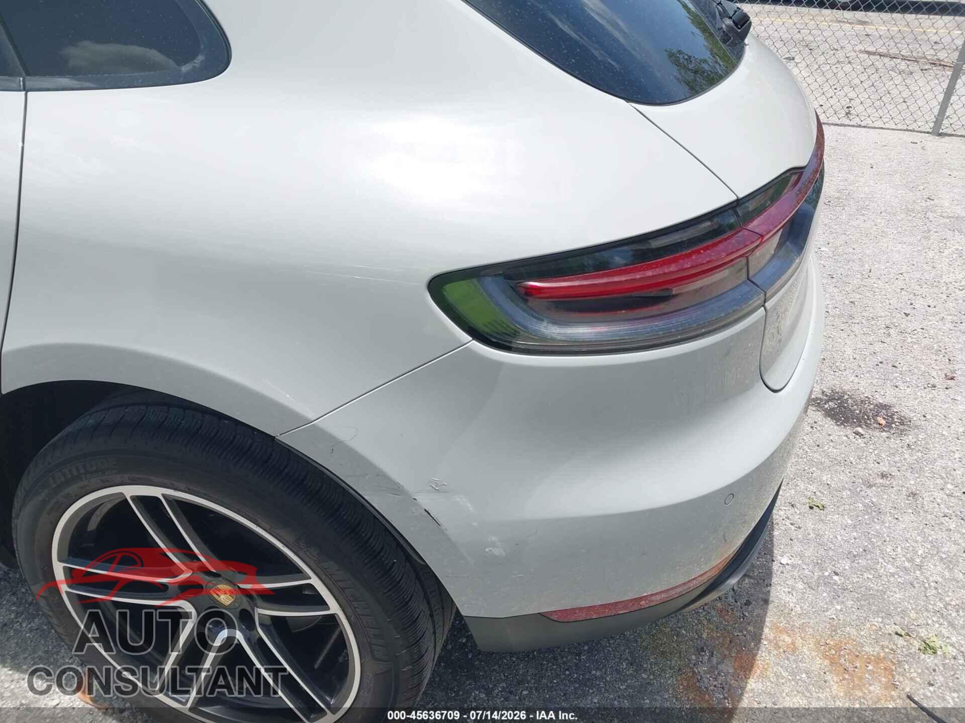PORSCHE MACAN 2019 - WP1AA2A59KLB01254