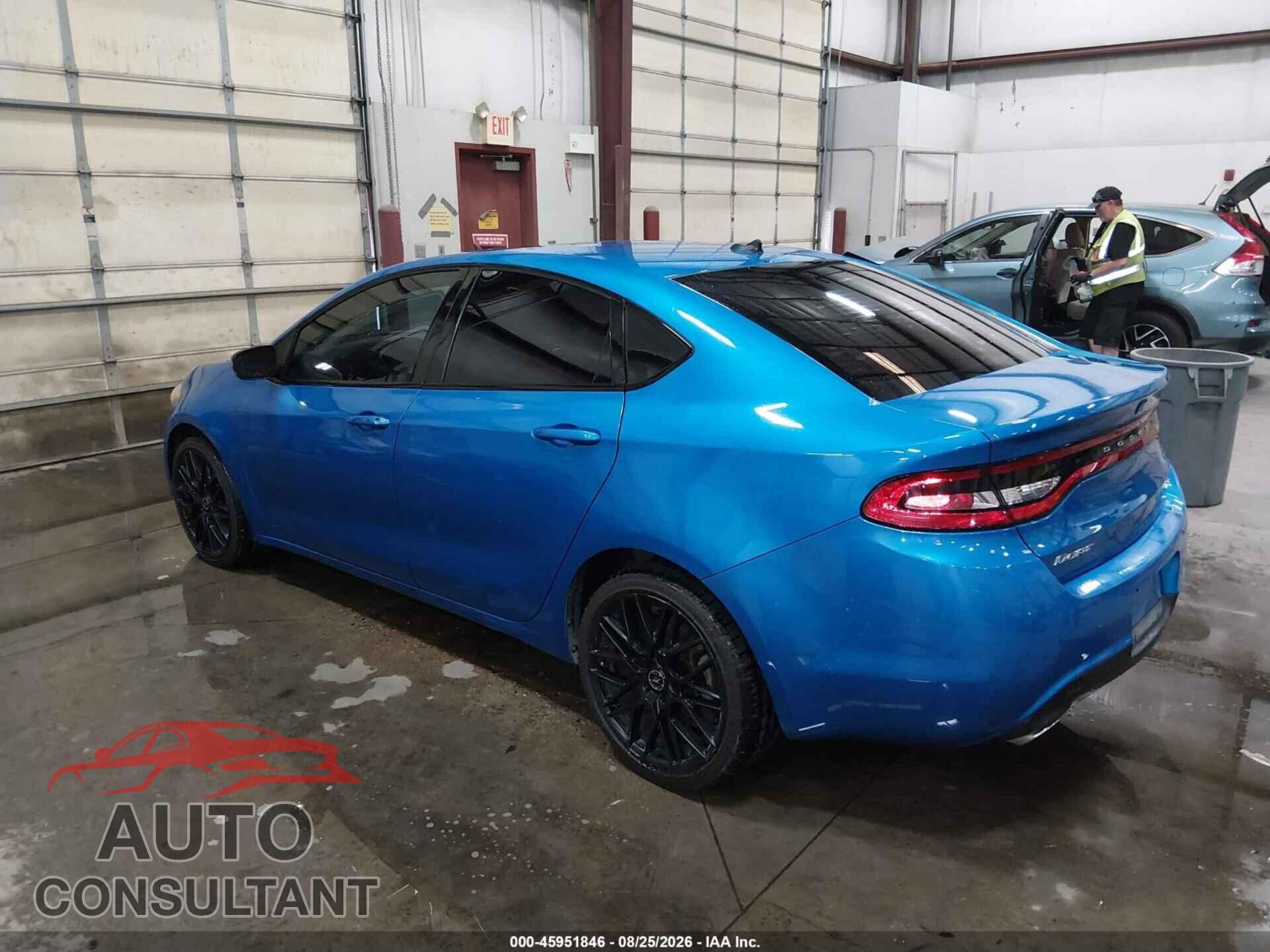 DODGE DART 2015 - 1C3CDFEB6FD368980
