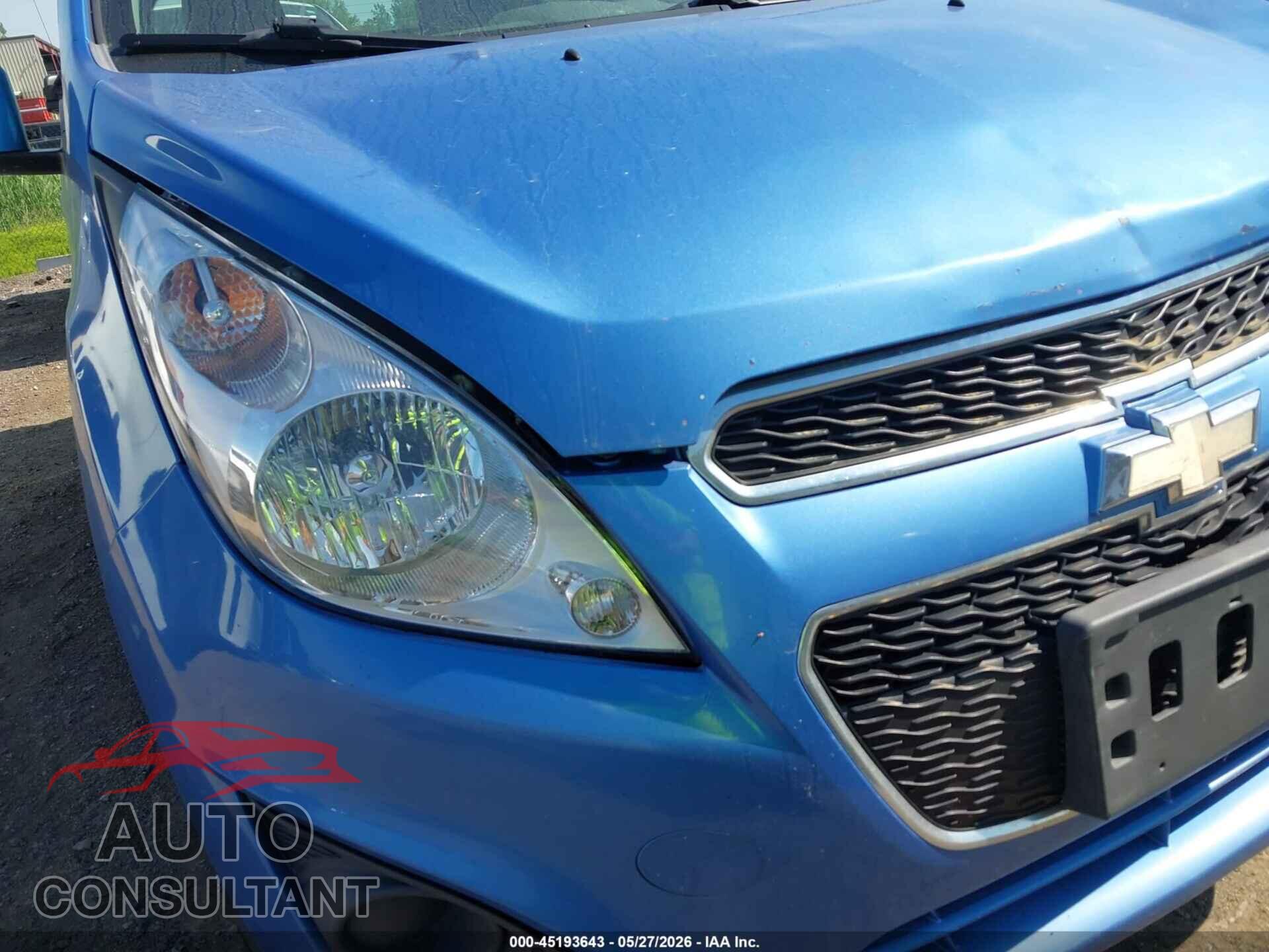 CHEVROLET SPARK 2014 - KL8CA6S95EC419680