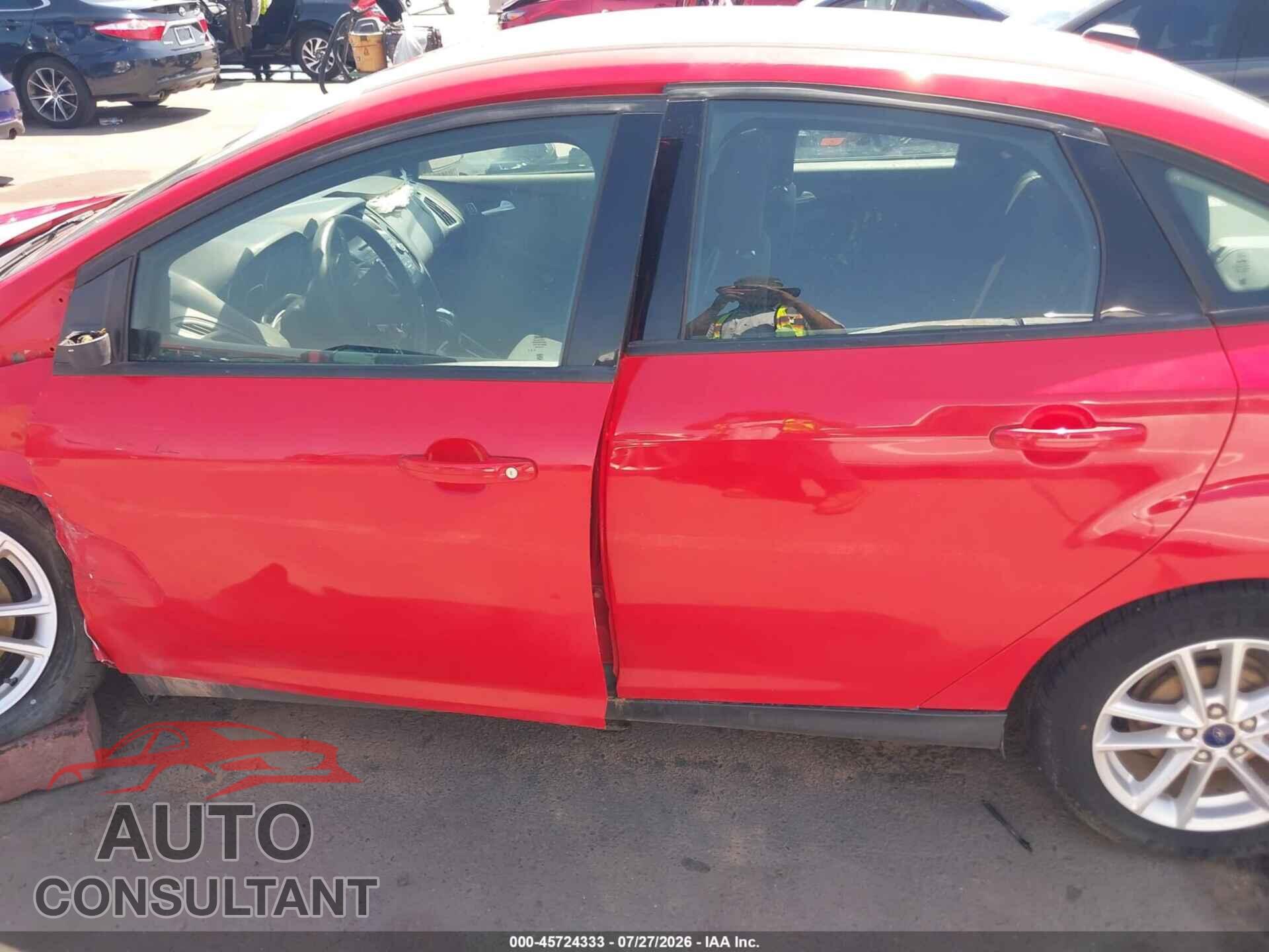 FORD FOCUS 2016 - 1FADP3F25GL378577
