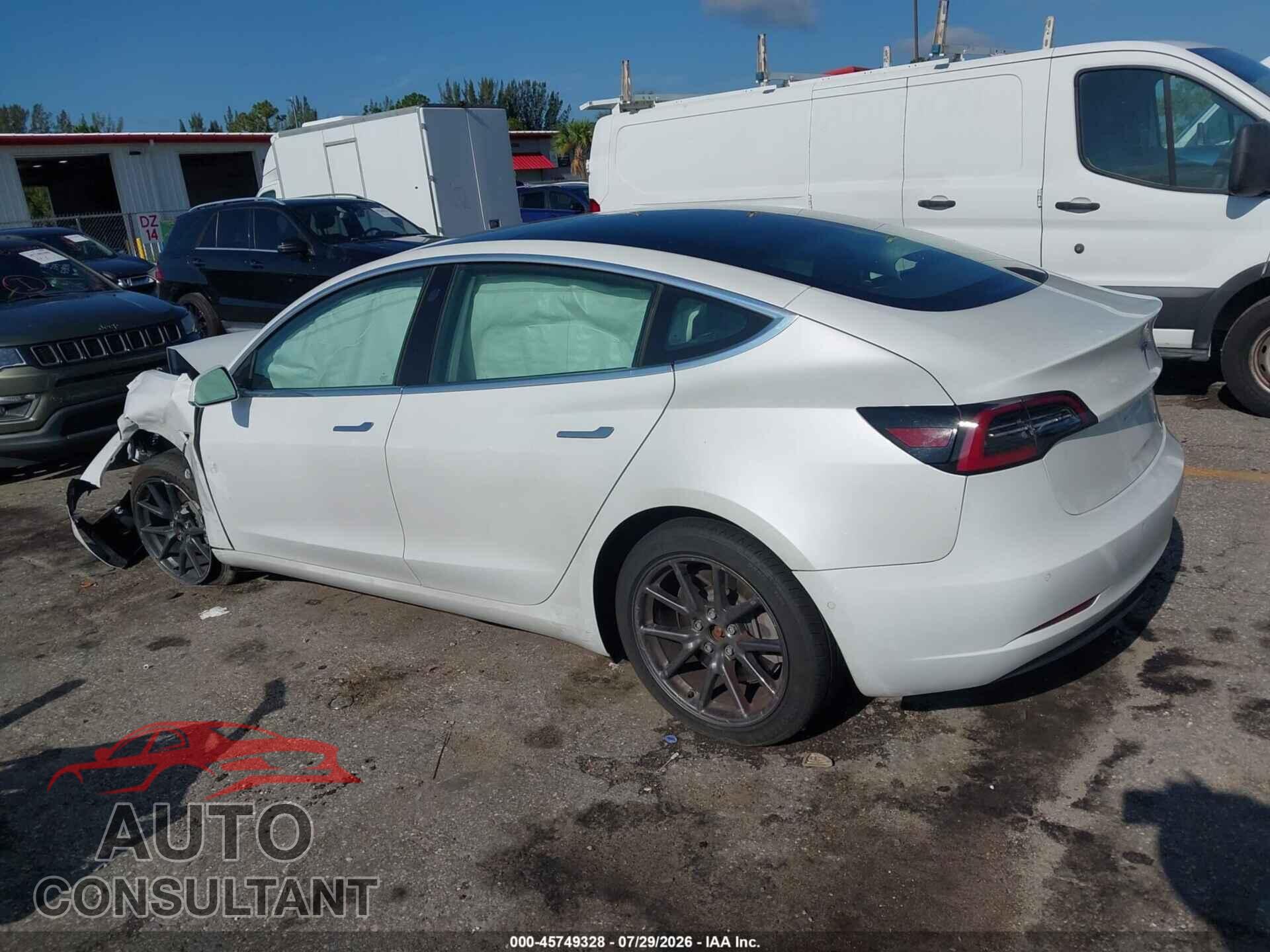 TESLA MODEL 3 2020 - 5YJ3E1EA9LF598181