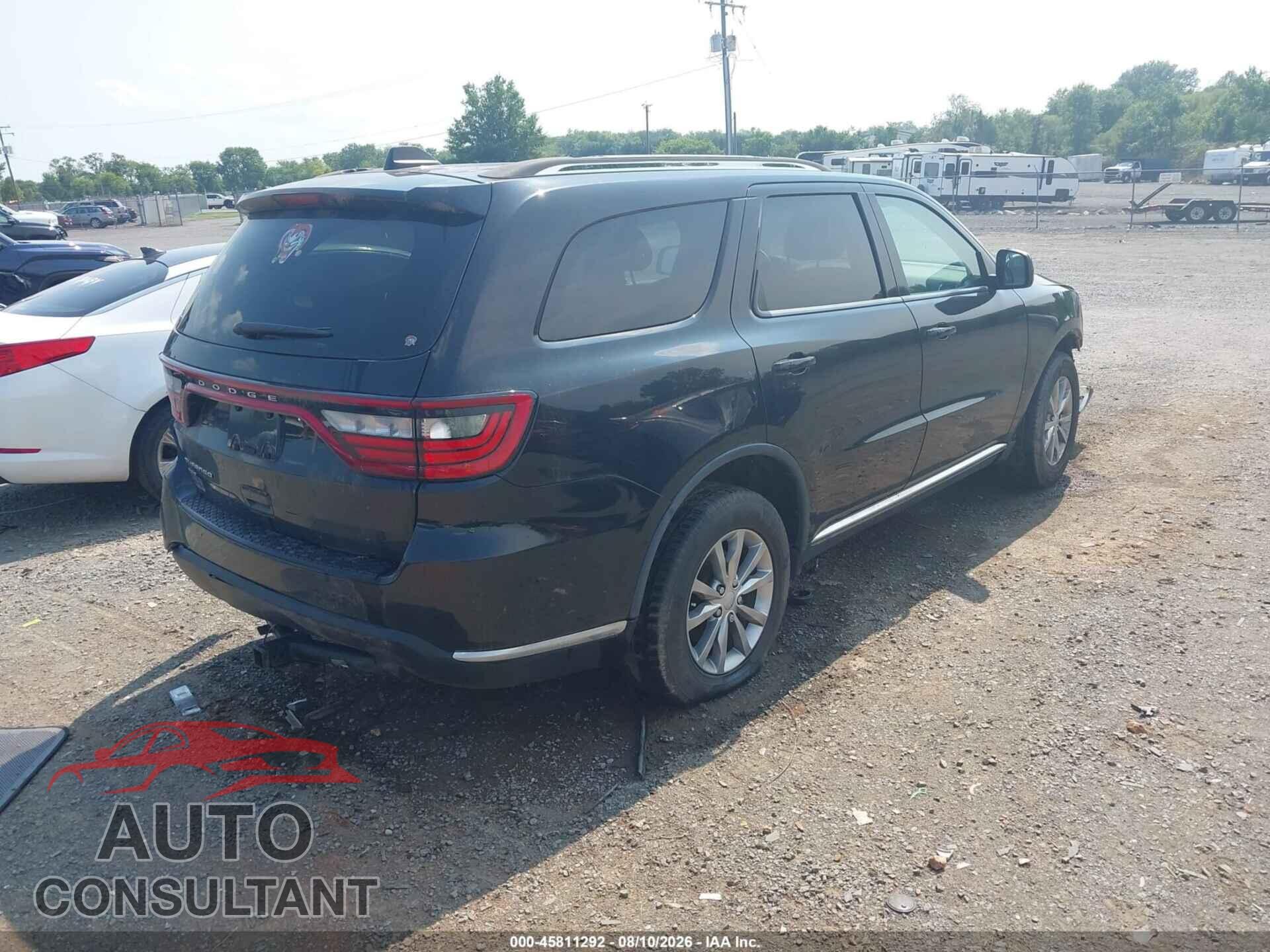 DODGE DURANGO 2017 - 1C4RDJAG9HC681184