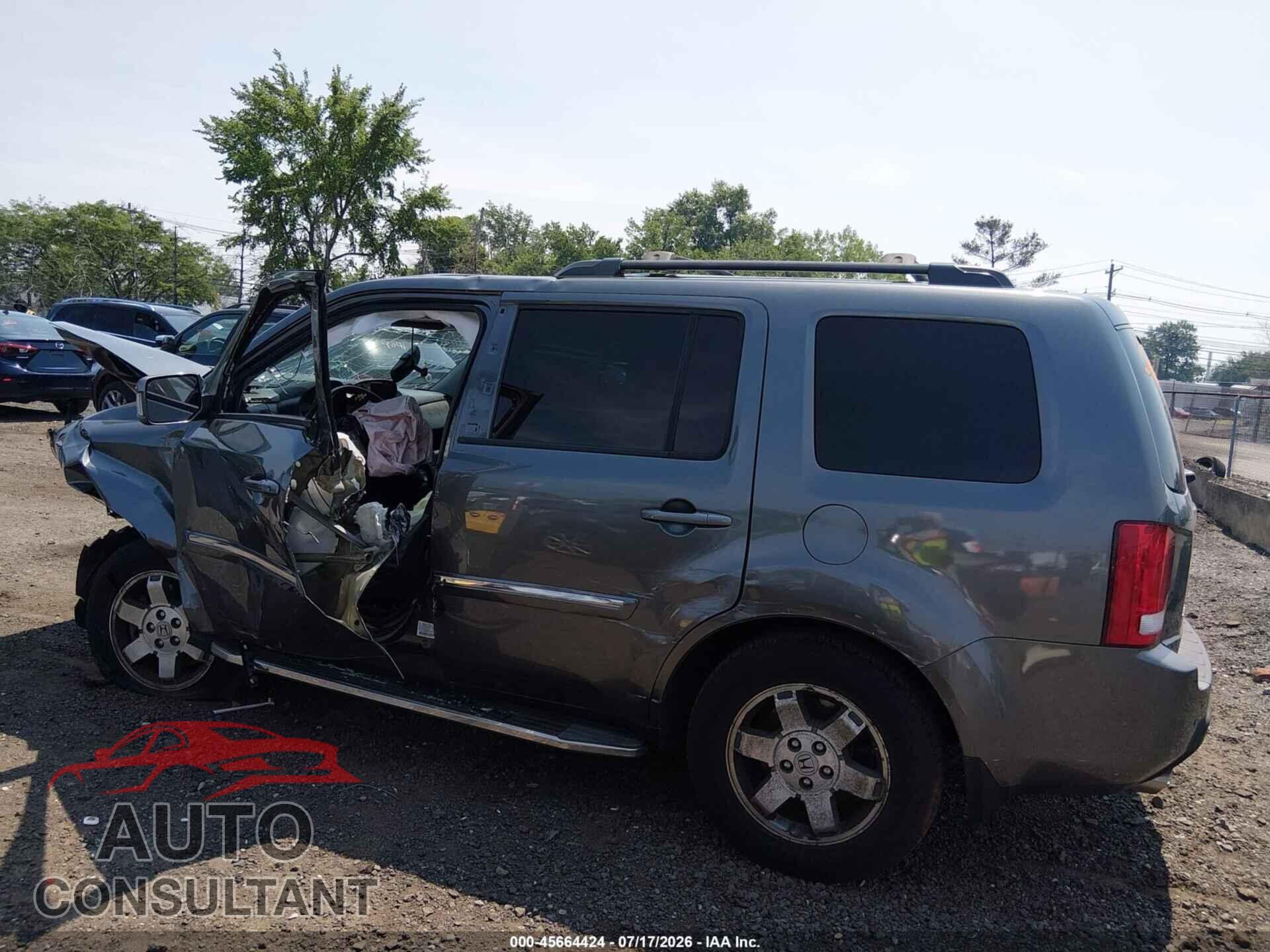 HONDA PILOT 2011 - 5FNYF4H91BB012609