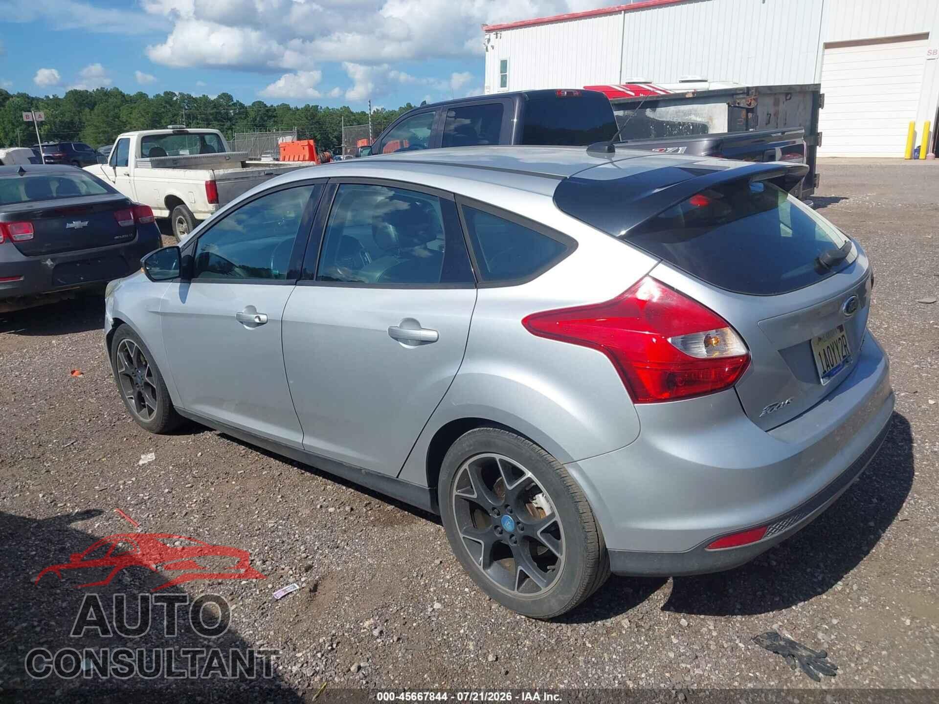FORD FOCUS 2013 - 1FADP3K29DL103876