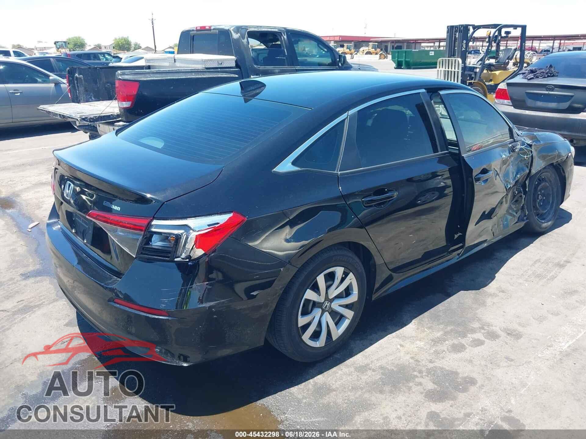 HONDA CIVIC 2023 - 2HGFE2F23PH566774
