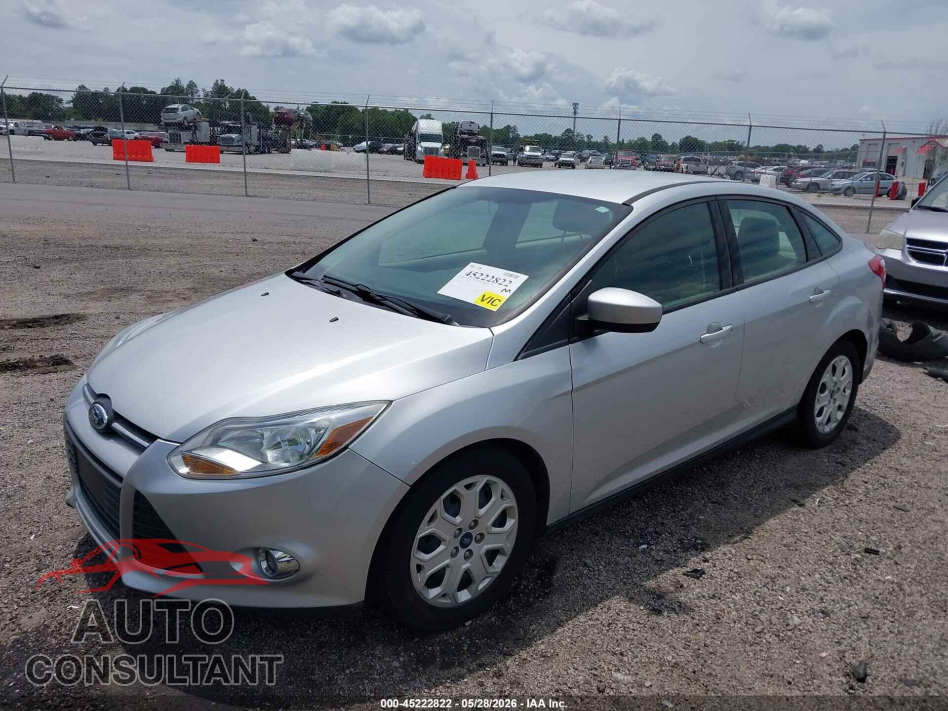 FORD FOCUS 2012 - 1FAHP3F29CL254288