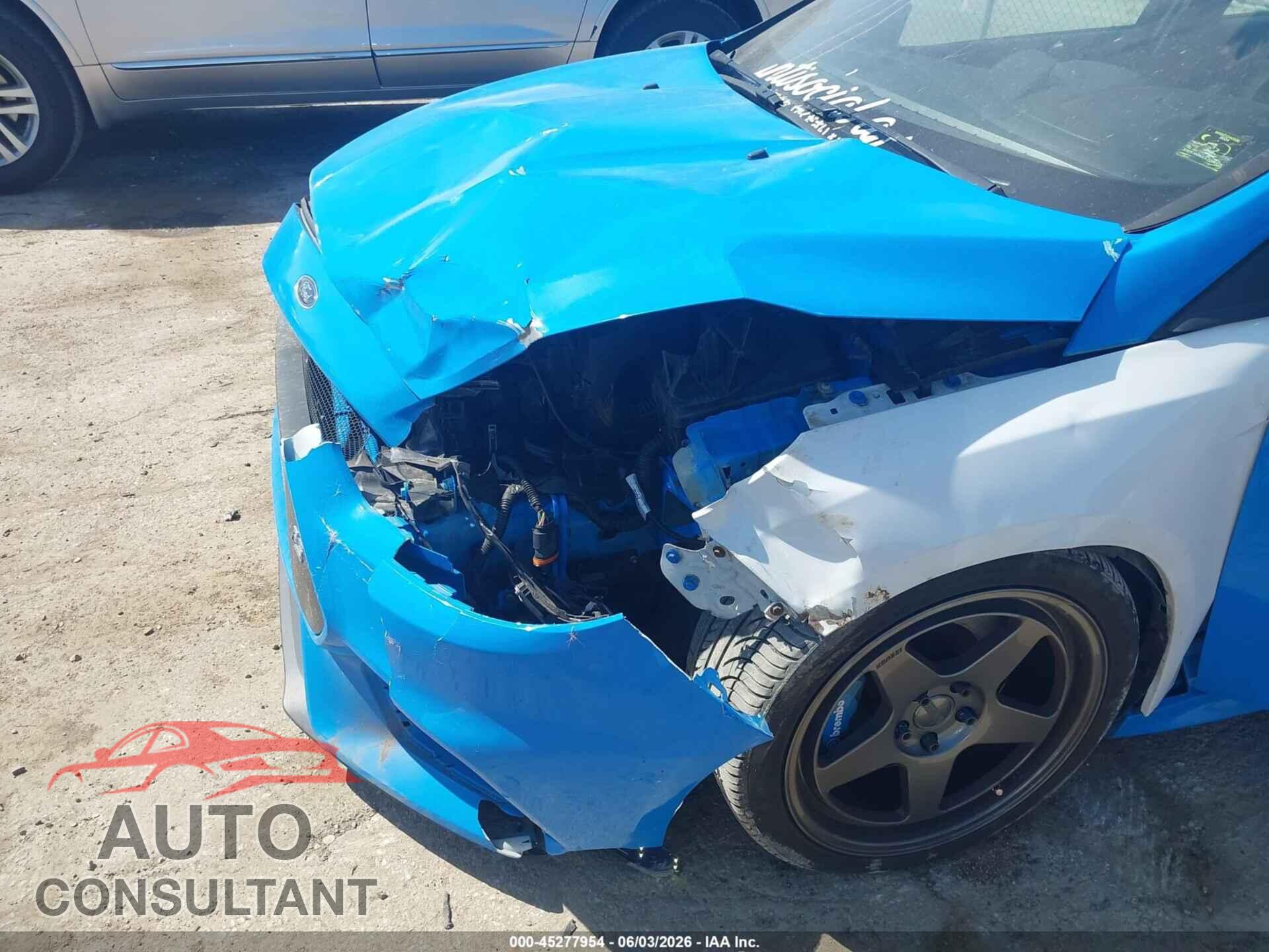 FORD FOCUS RS 2017 - WF0DP3TH6H4119740