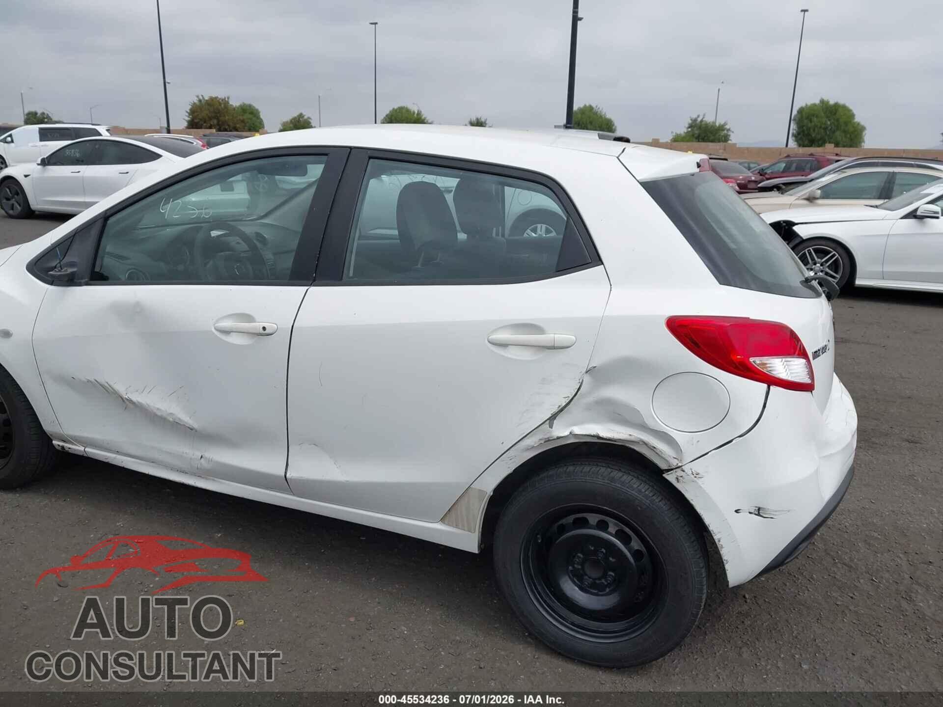 MAZDA MAZDA2 2014 - JM1DE1KY4E0186533