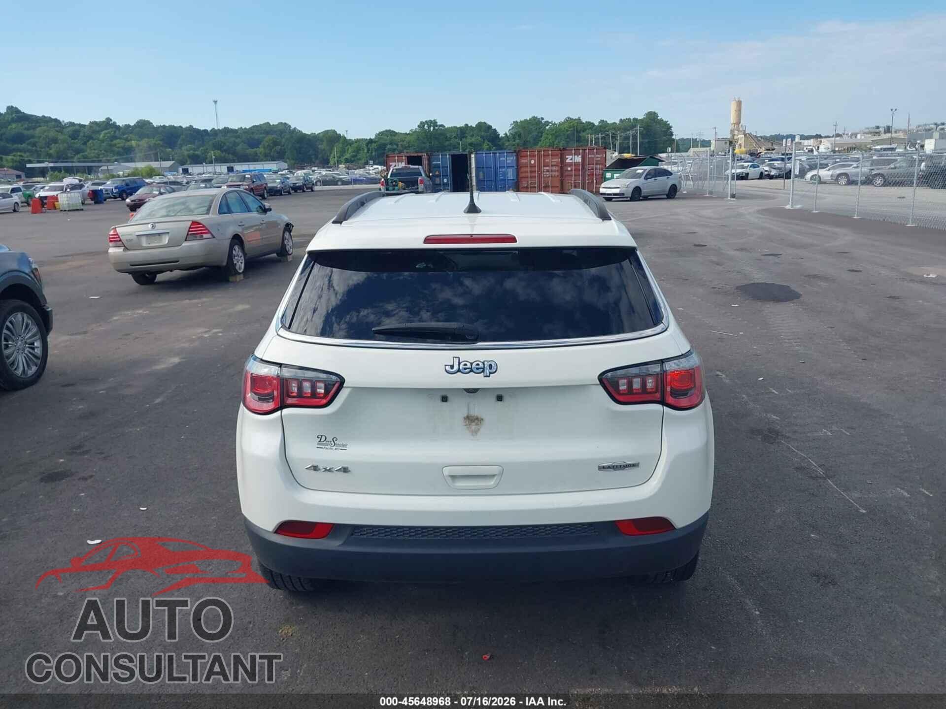 JEEP COMPASS 2017 - 3C4NJDBB5HT657335