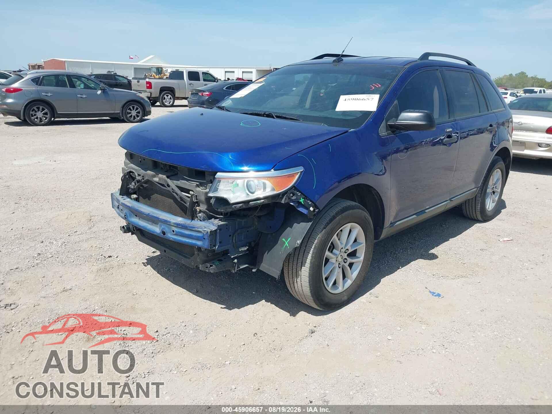 FORD EDGE 2013 - 2FMDK3GC3DBB20081