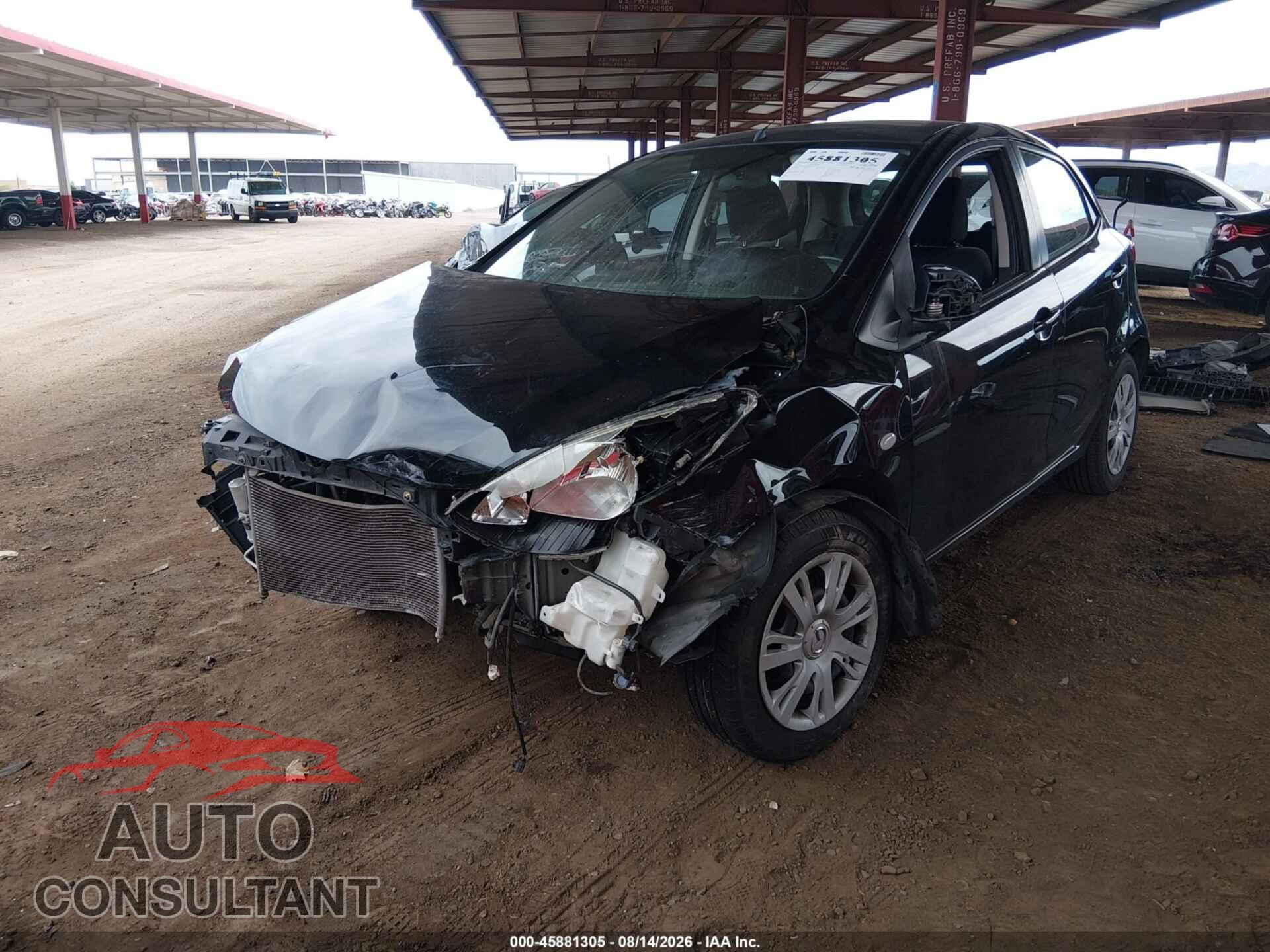 MAZDA MAZDA2 2011 - JM1DE1HZ6B0119377