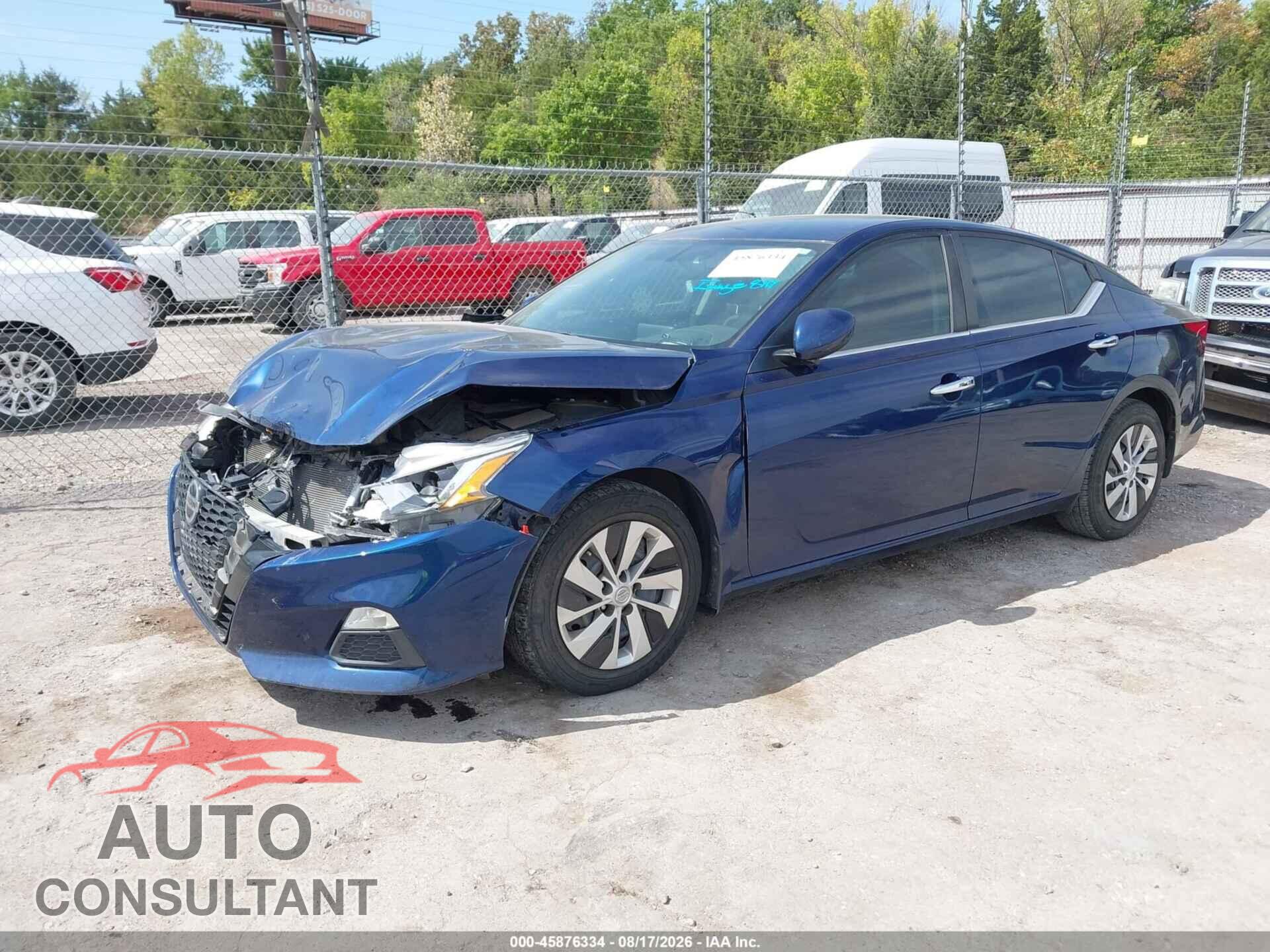 NISSAN ALTIMA 2019 - 1N4BL4BVXKC137874