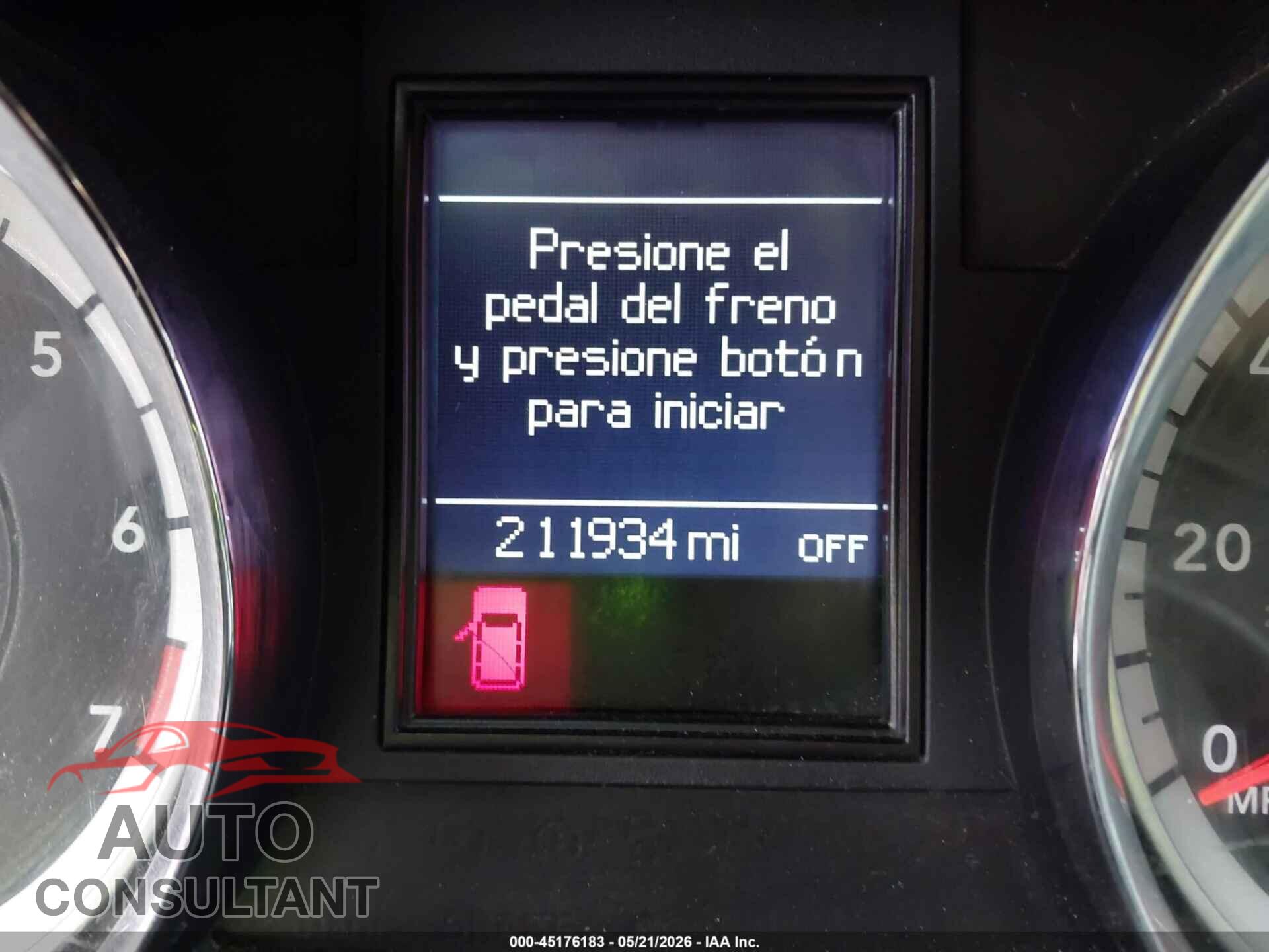 DODGE DURANGO 2012 - 1C4RDJDG0CC107223