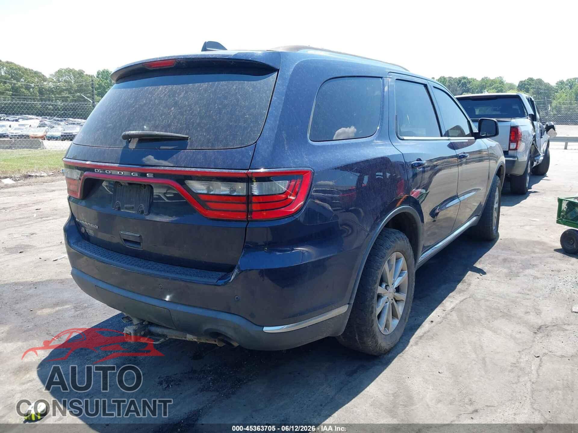 DODGE DURANGO 2018 - 1C4RDJAGXJC340849