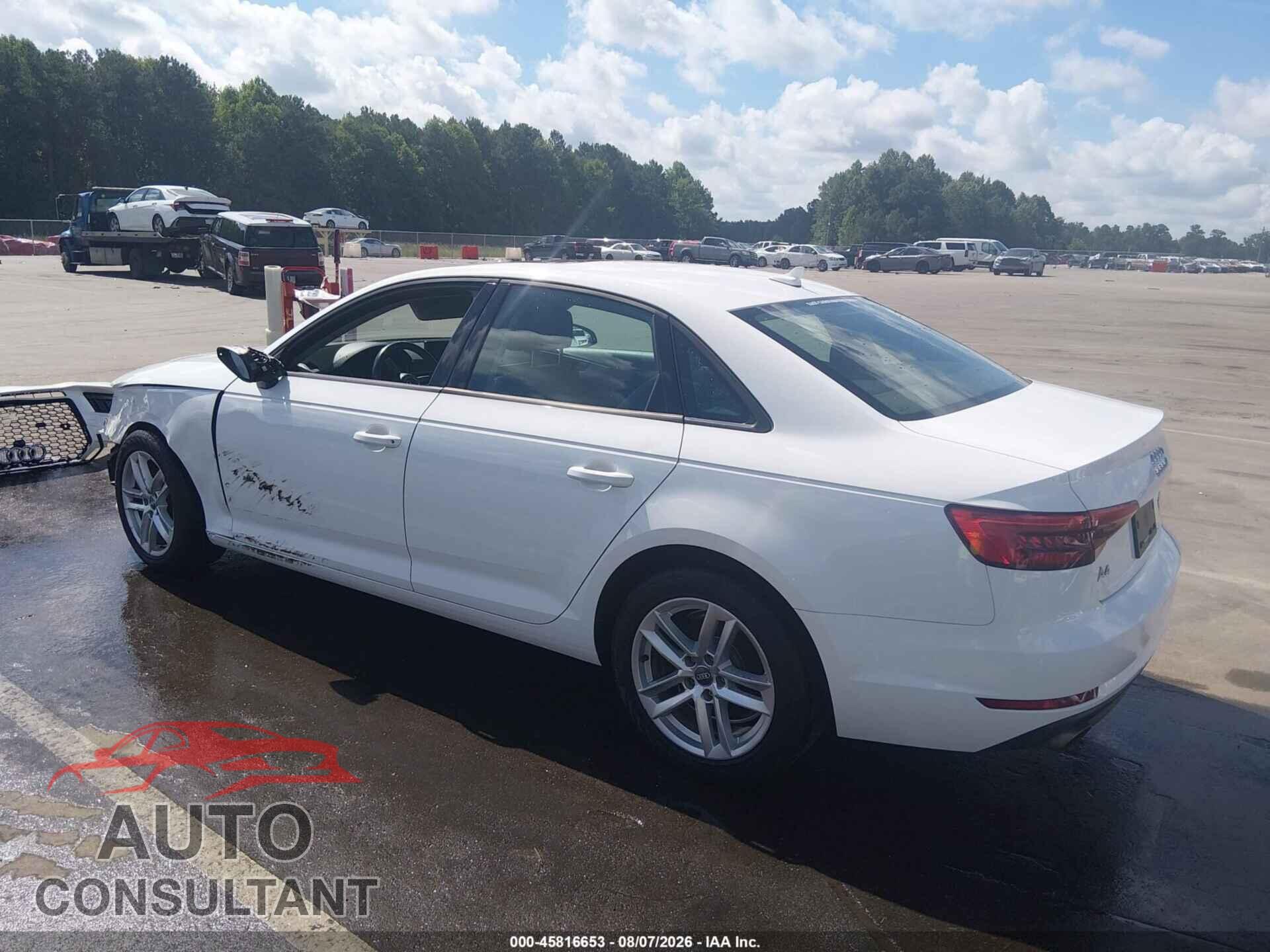 AUDI A4 2017 - WAUGMAF40HA169344