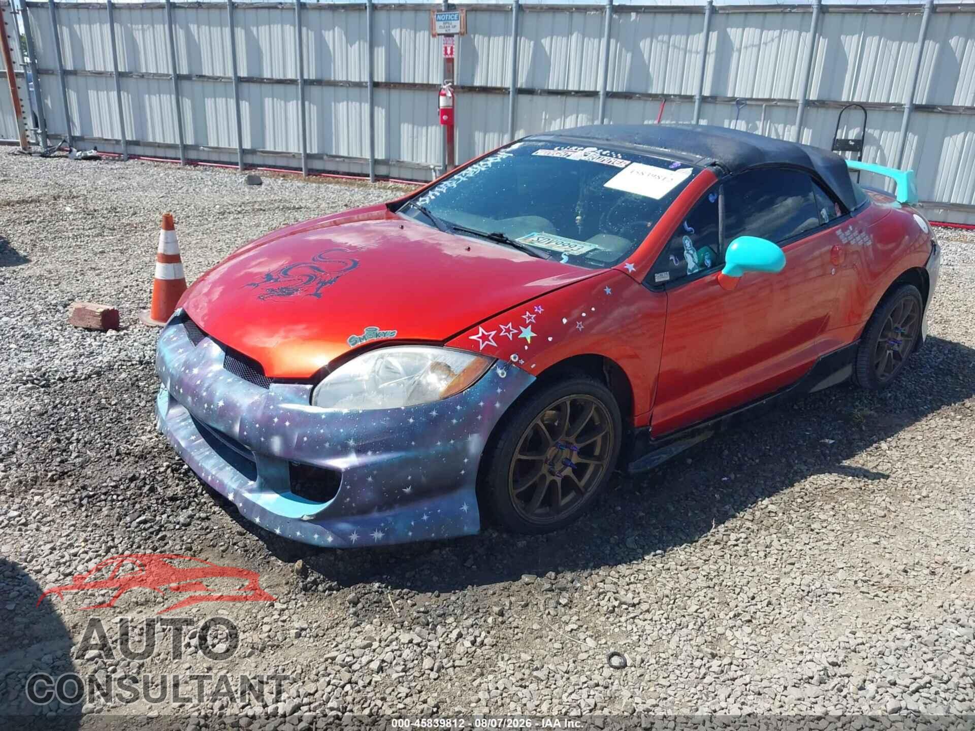 MITSUBISHI ECLIPSE SPYDER 2009 - 4A3AL25F09E013266