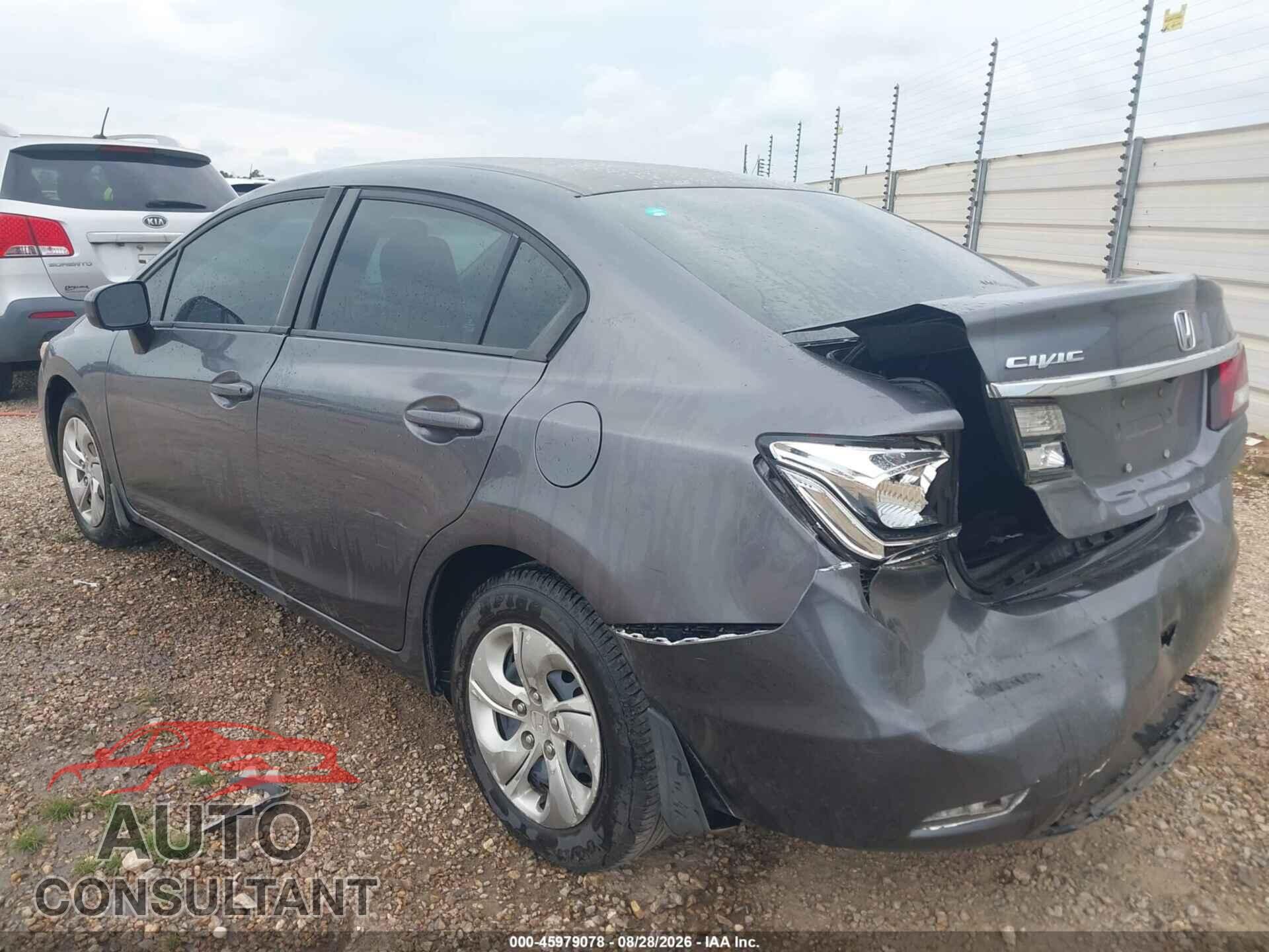HONDA CIVIC 2014 - 19XFB2F59EE005246