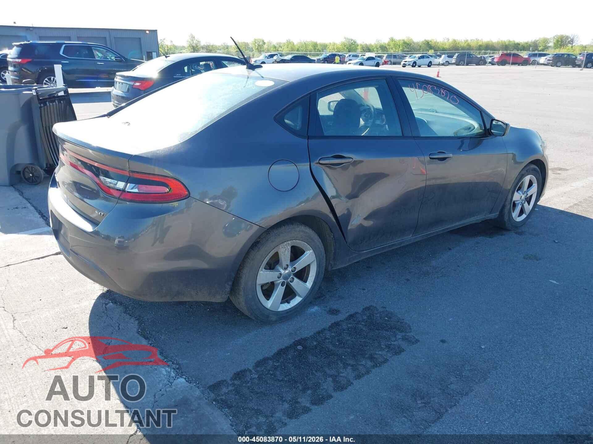 DODGE DART 2015 - 1C3CDFBB6FD172879