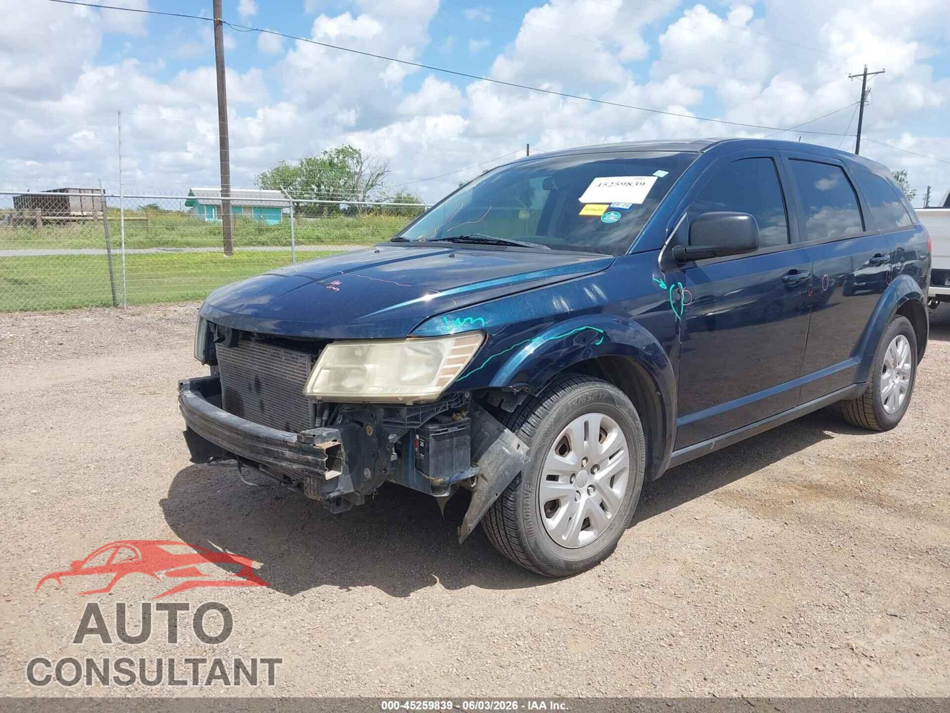 DODGE JOURNEY 2014 - 3C4PDCAB7ET281602