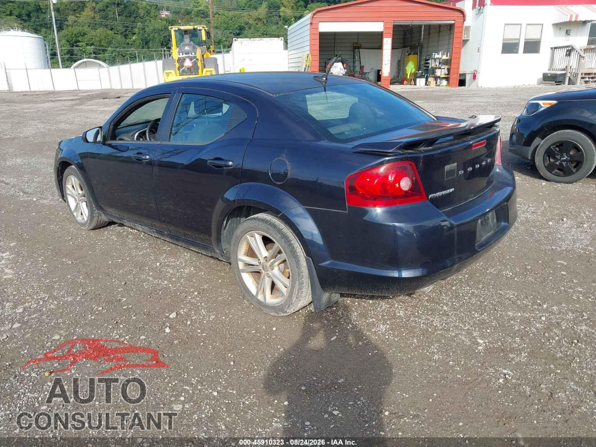 DODGE AVENGER 2012 - 1C3CDZAG4CN291339