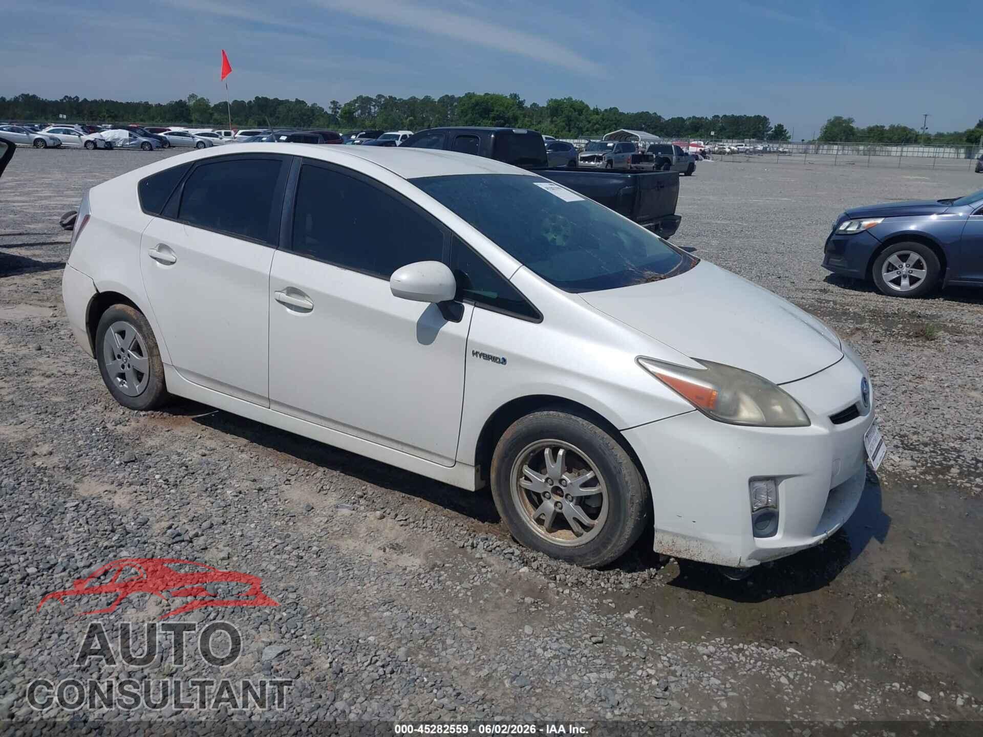 TOYOTA PRIUS 2010 - JTDKN3DU8A0154787