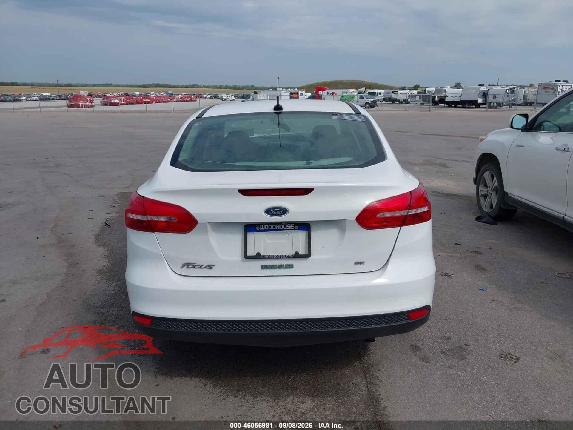 FORD FOCUS 2017 - 1FADP3F25HL324679