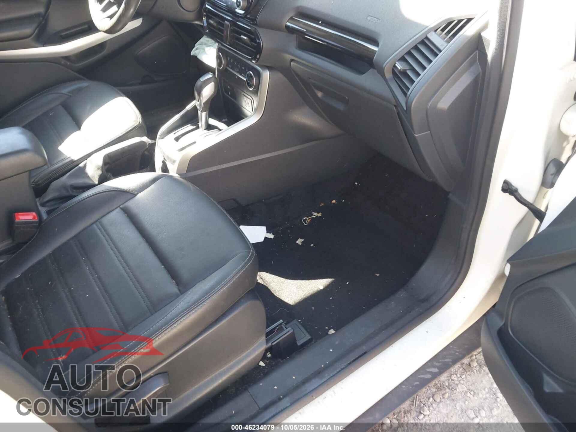 FORD ECOSPORT 2021 - MAJ6S3KL2MC411651