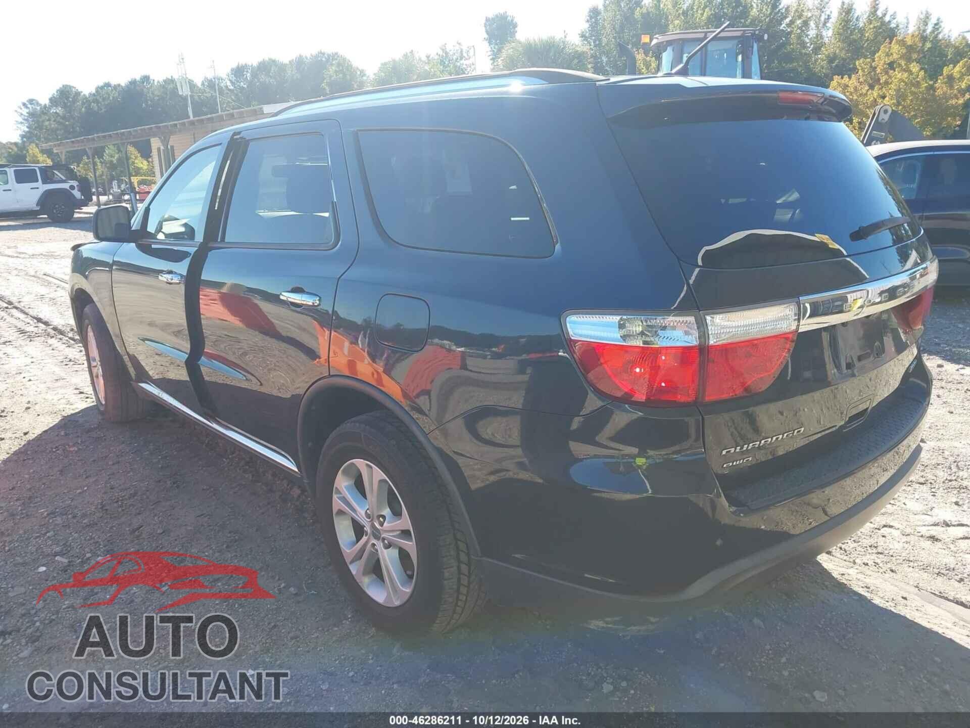 DODGE DURANGO 2013 - 1C4RDJDG6DC509295