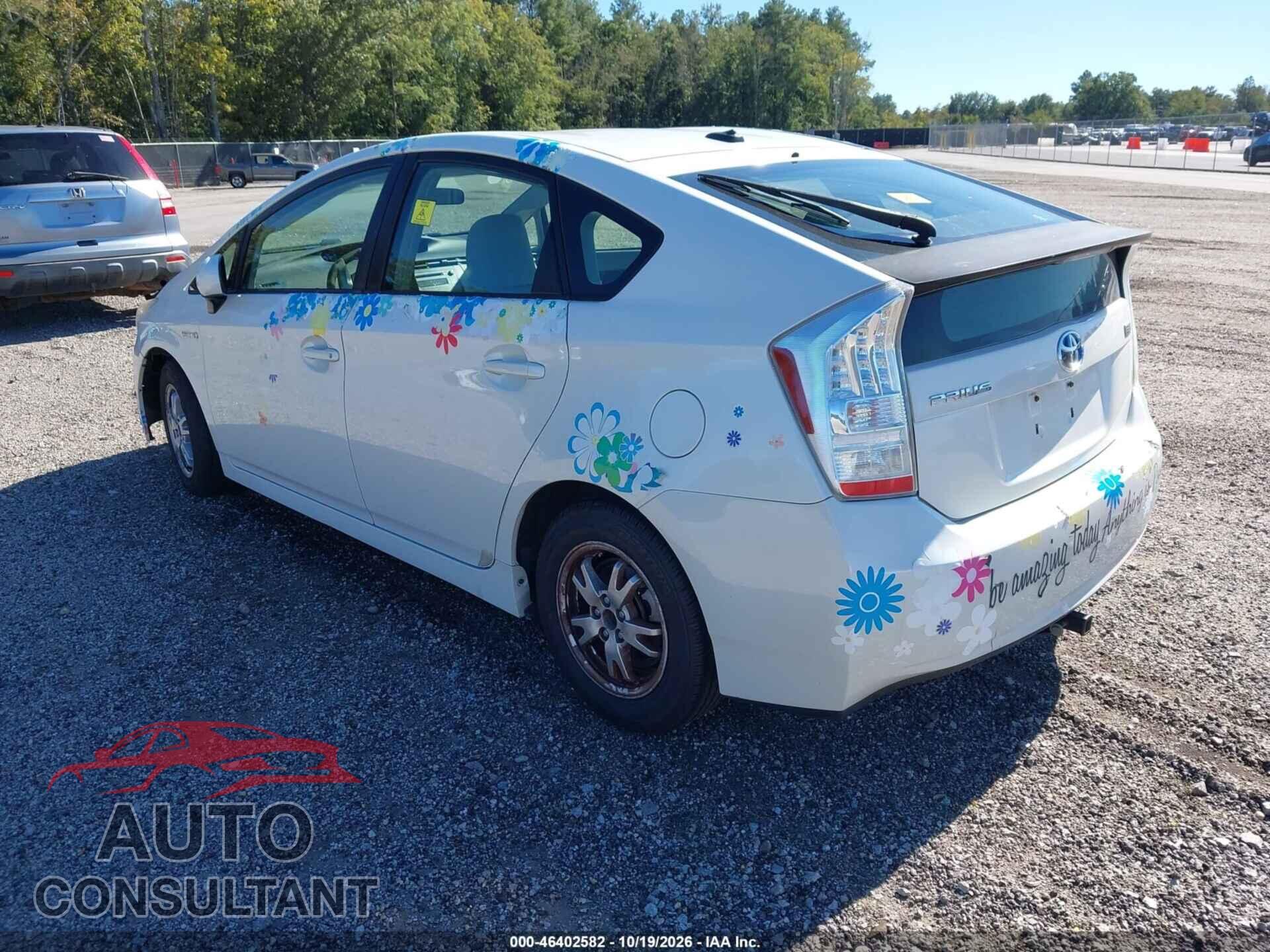 TOYOTA PRIUS 2010 - JTDKN3DU4A0064357