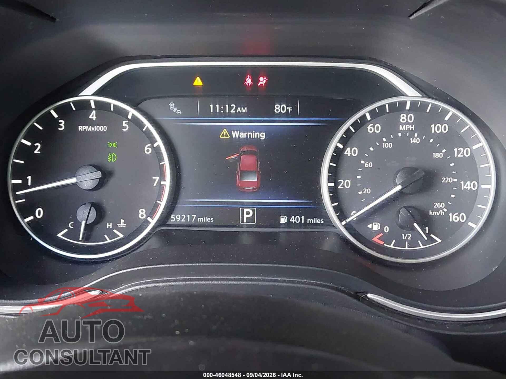 NISSAN MAXIMA 2017 - 1N4AA6AP9HC361498