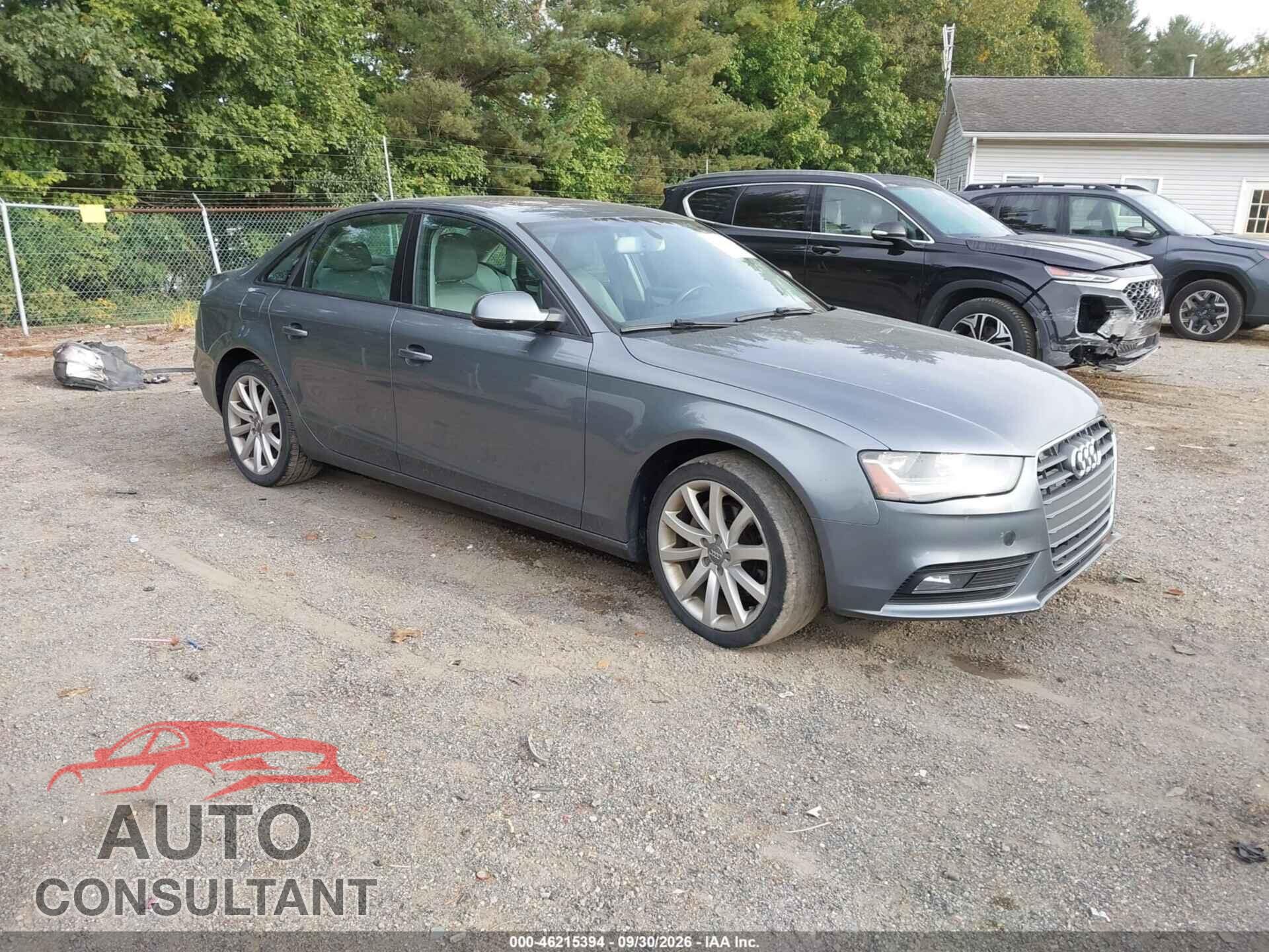 AUDI A4 2013 - WAUBFAFL3DN020473