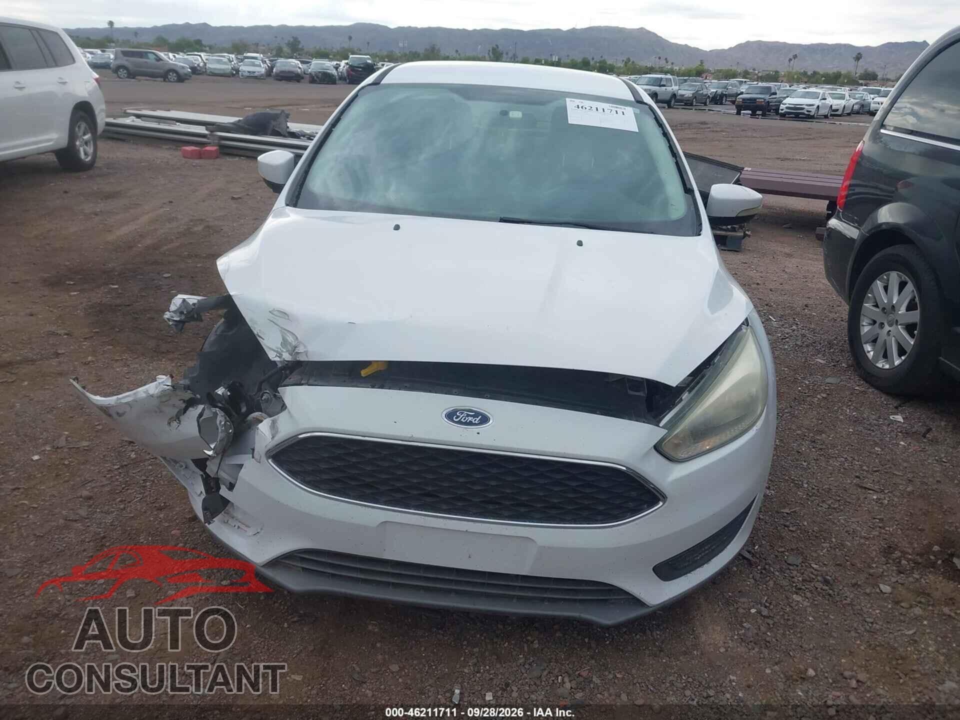 FORD FOCUS 2017 - 1FADP3F24HL277600