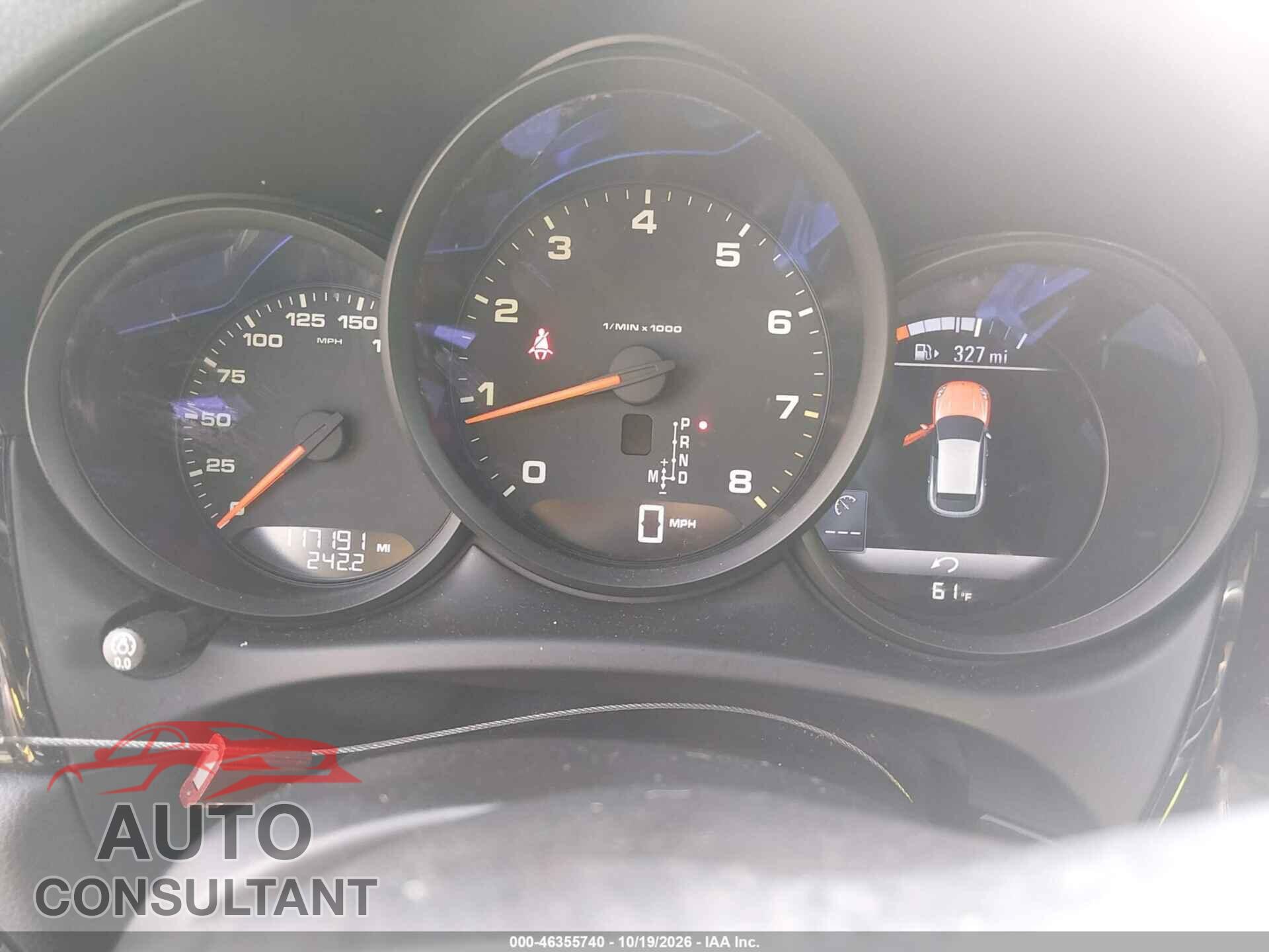 PORSCHE MACAN 2017 - WP1AA2A55HLB00949